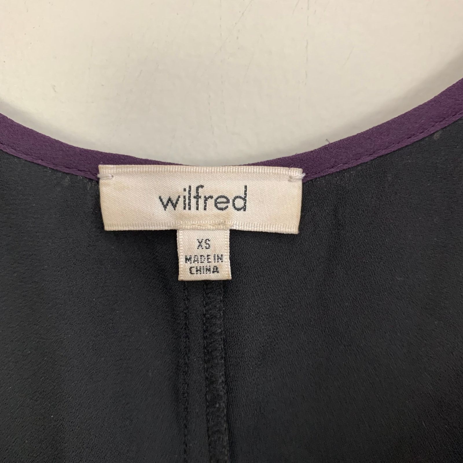 Aritzia Wilfred Aritzia Purple Lace Sheath Sleeveless Mini Dress XS Size XS / US 0-2 / IT 36-38 - 5 Thumbnail