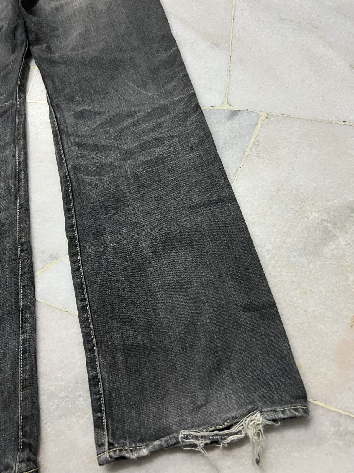 If Six Was Nine × Japanese Brand × Spellbound 💥90’s💥Vintage Spellbound Distress Mud Wash Faded Jean Japan Size US 32 / EU 48 - 14 Thumbnail