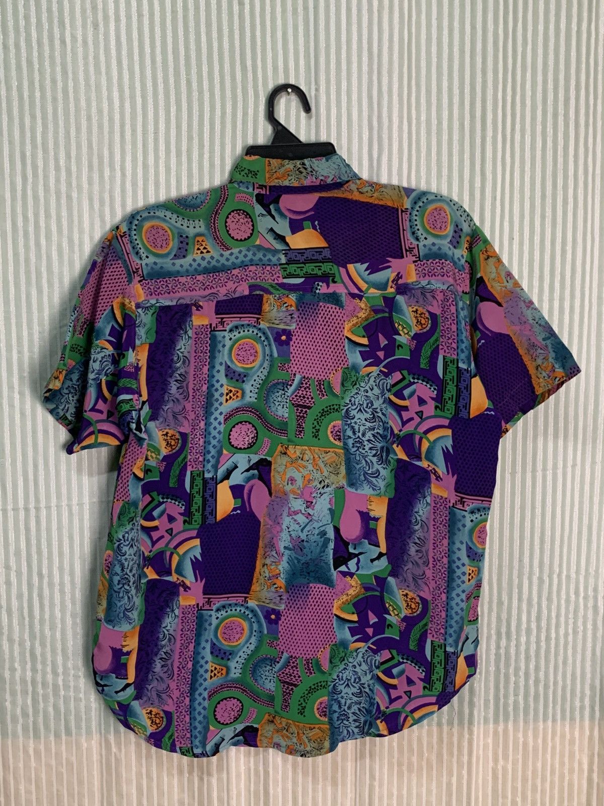 Other Rare Design Vintage Short Sleeve Blouse Size M / US 6-8 / IT 42-44 - 2 Thumbnail