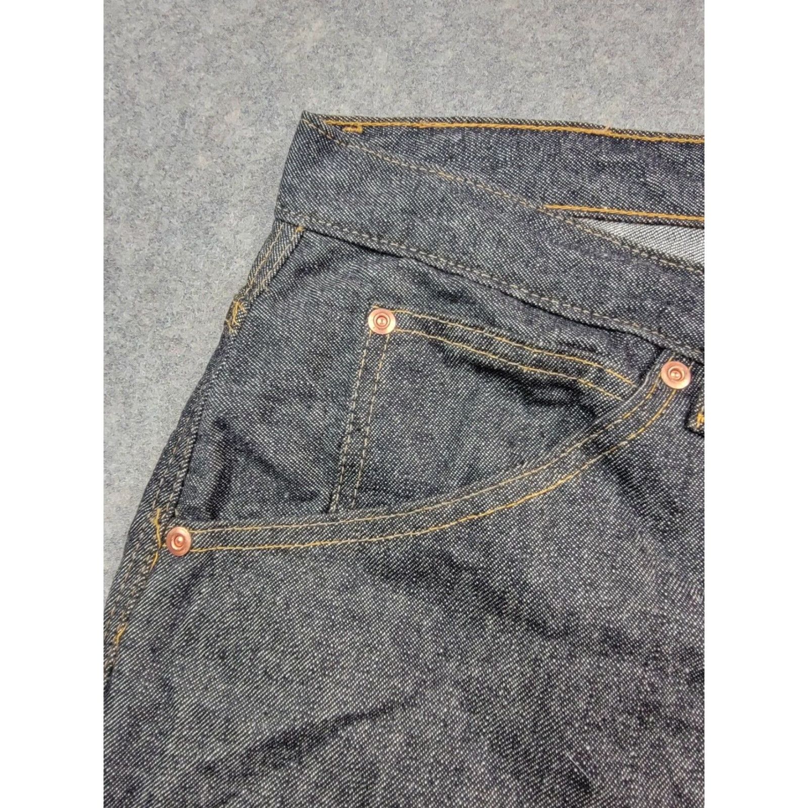 Vintage Polo Jeans Company Ralph Lauren Jeans Mens 36x34 Black 5 Pocket Carpenter C-5 Denim Zip 90s Logo Mens Size US M / EU 48-50 / 2 - 2 Thumbnail