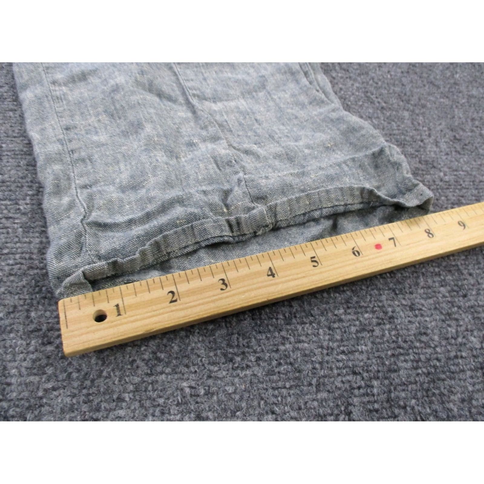 FLAX FLAX Linen Joggers Womens XS Petite Green Blue Wide-Leg Lightweight Pockets Yoga Running Knit Pants Size 26" / US 2 / IT 38 - 5 Thumbnail