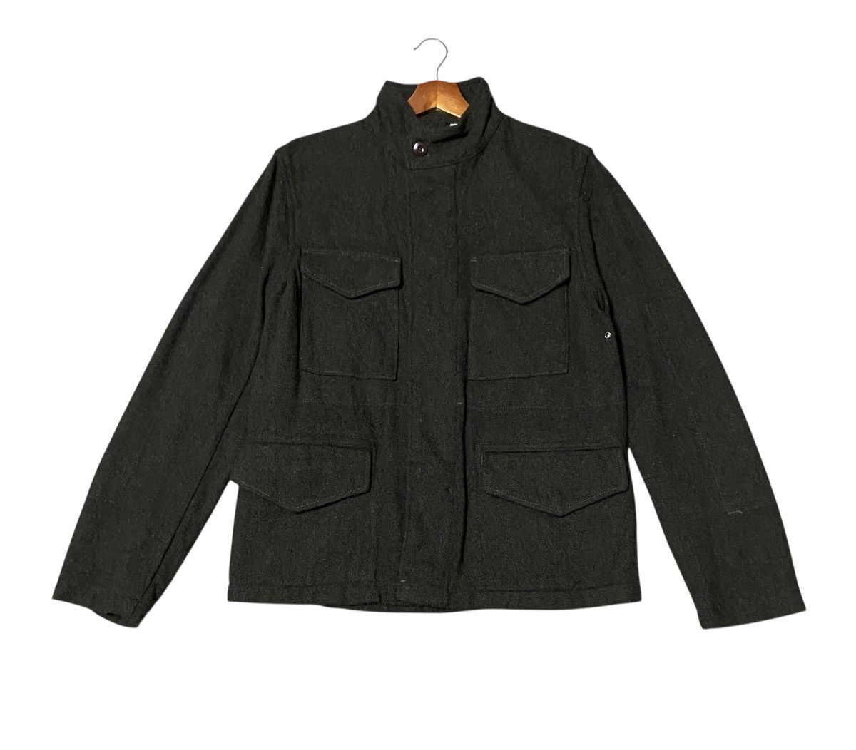 OMNIGOD Vintage Japanese Brand Omnigod M65 Wool Jacket 2000s Size US M / EU 48-50 / 2 - 1 Thumbnail