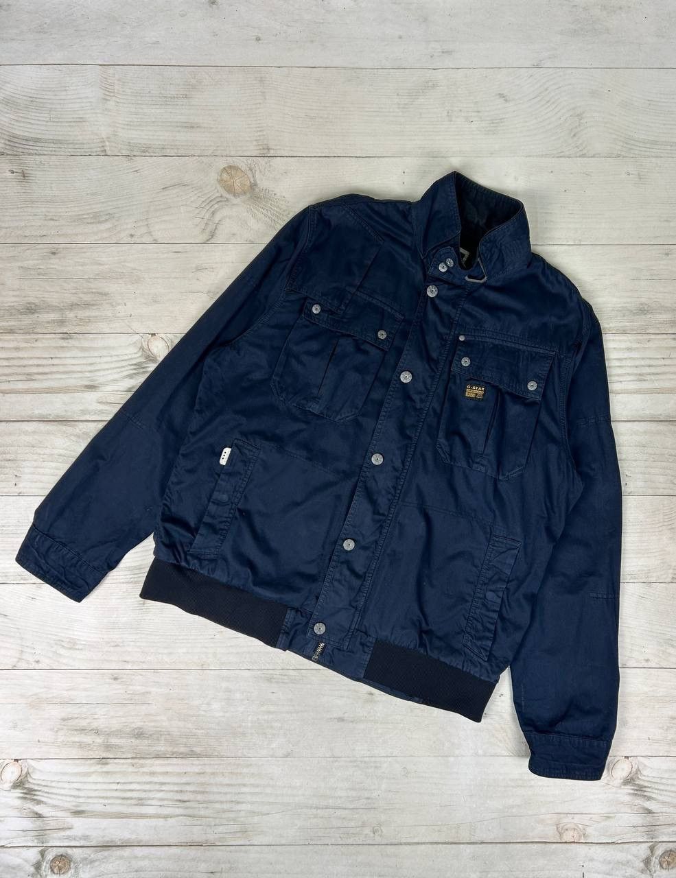 Vintage G Star Raw Thompson Bomber Jacket Military 3XL