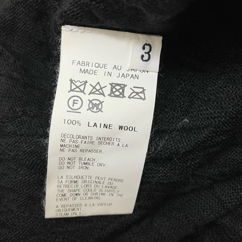 Yohji Yamamoto REGULATION Yohji Yamamoto // black Knit Size US L / EU 52-54 / 3 - 6 Thumbnail