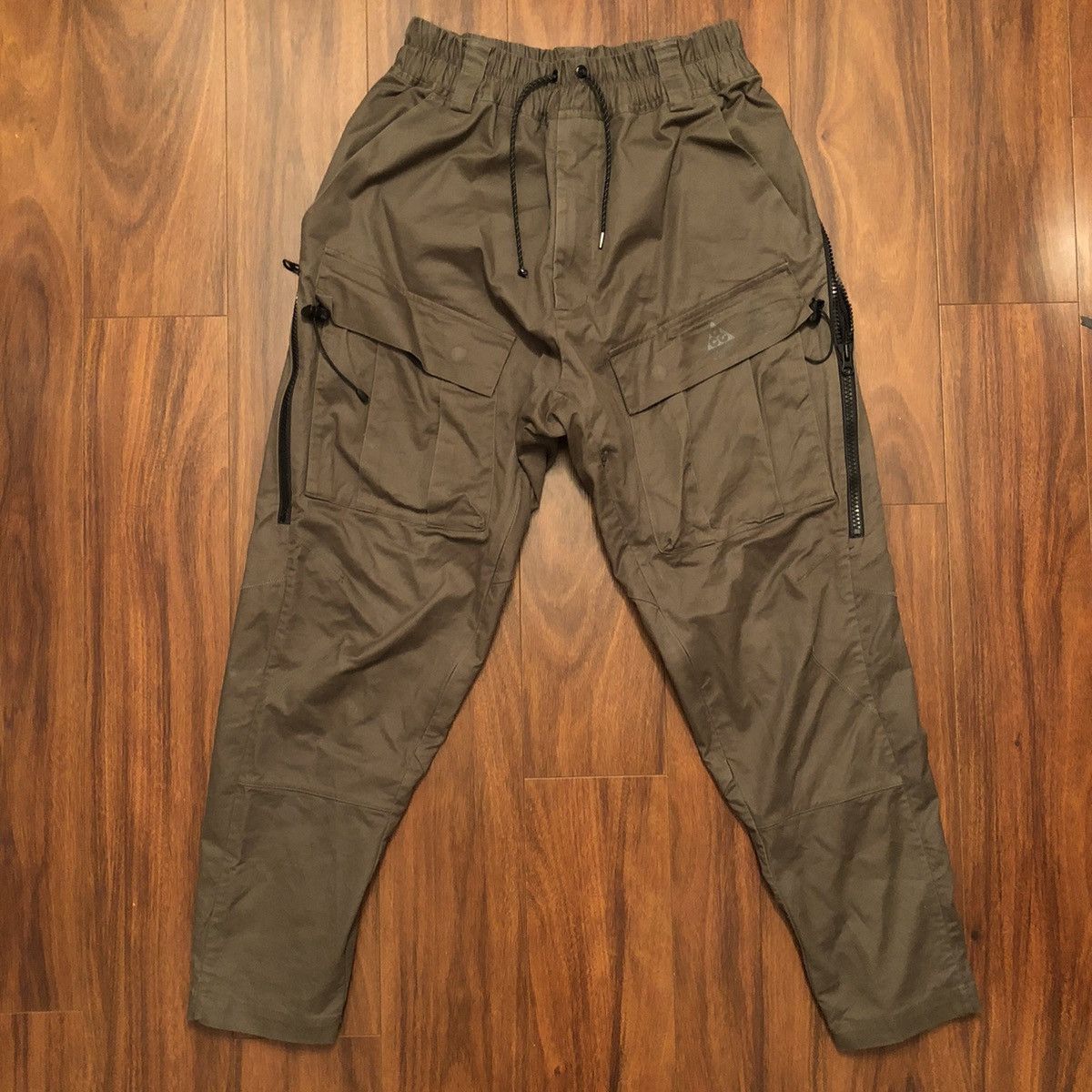 image of Nike Acg Olive Green Cargo Pants Ss17 Acronym Errolson Hugh, Men's (Size 30)