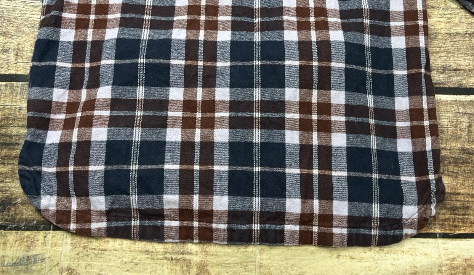 Vans Vans Shacket Men XL Flannel Thick Pocket Cotton Shirt Jacket Size US XL / EU 56 / 4 - 7 Thumbnail