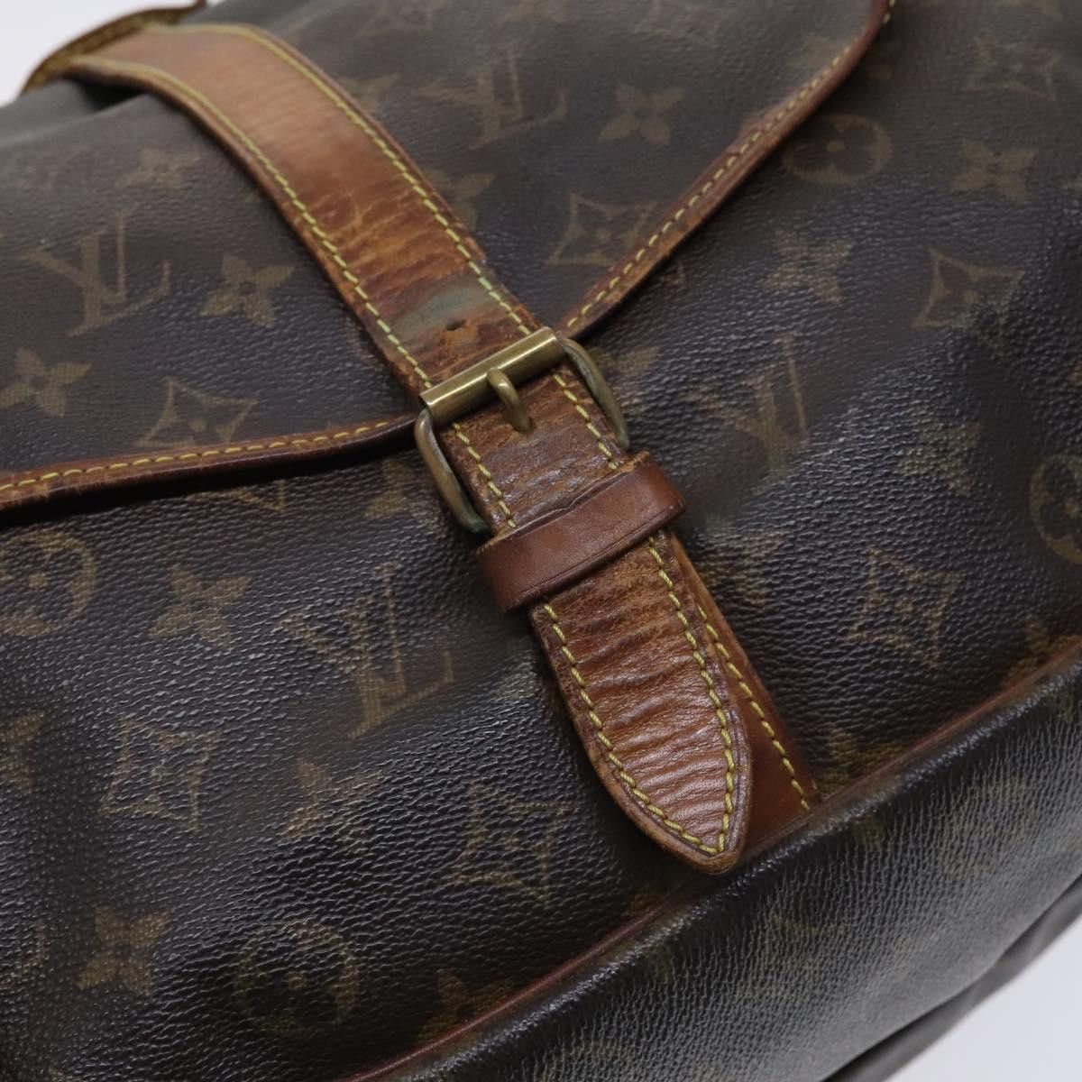 Louis Vuitton LOUIS VUITTON Monogram Saumur 35 Shoulder Bag M42254 Size ONE SIZE - 9 Thumbnail