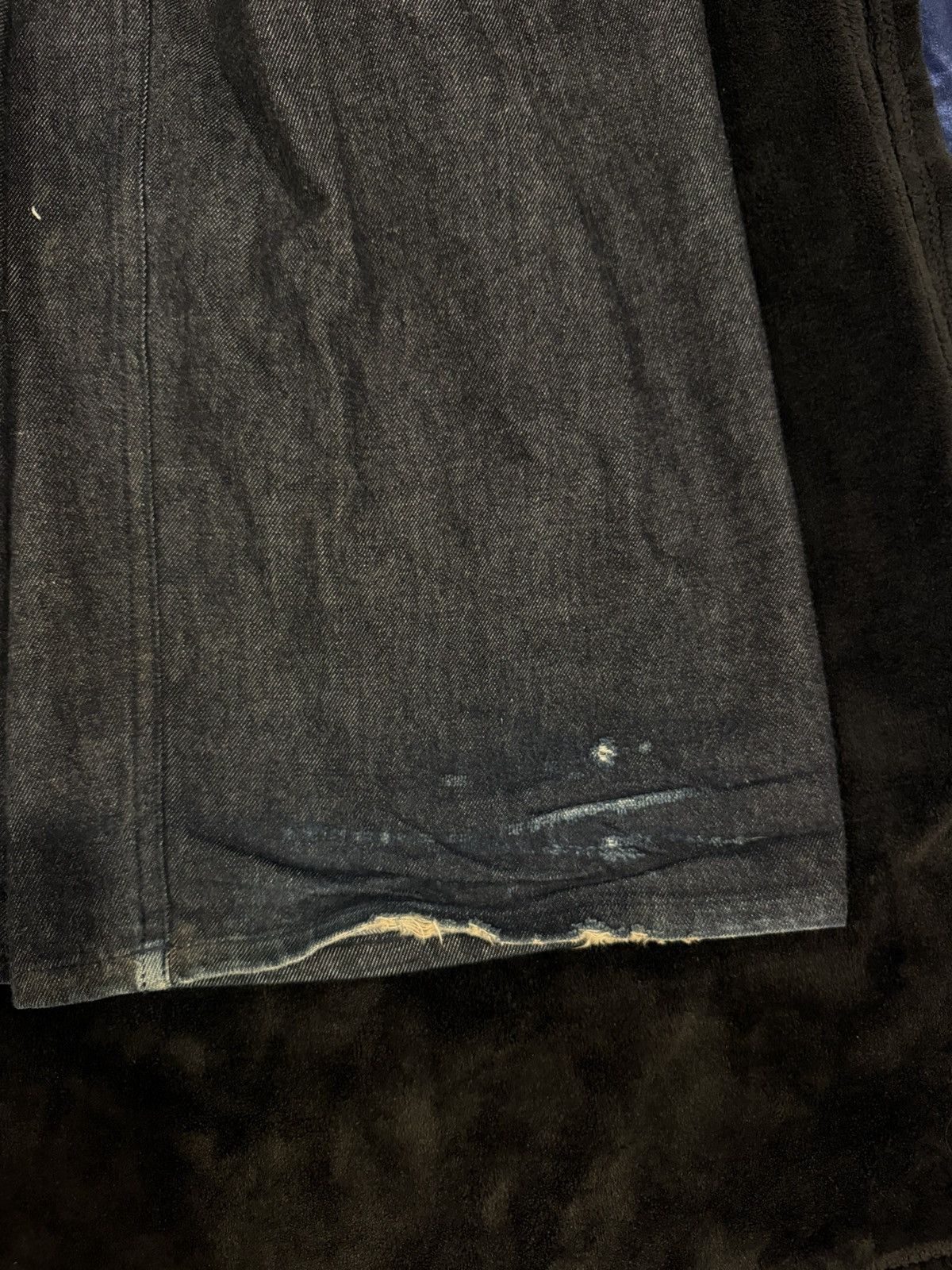 K-Two Studios KTWO 14.5 oz Selvedge Heavy Denim V2 "Indigo" Size US 34 / EU 50 - 11 Thumbnail