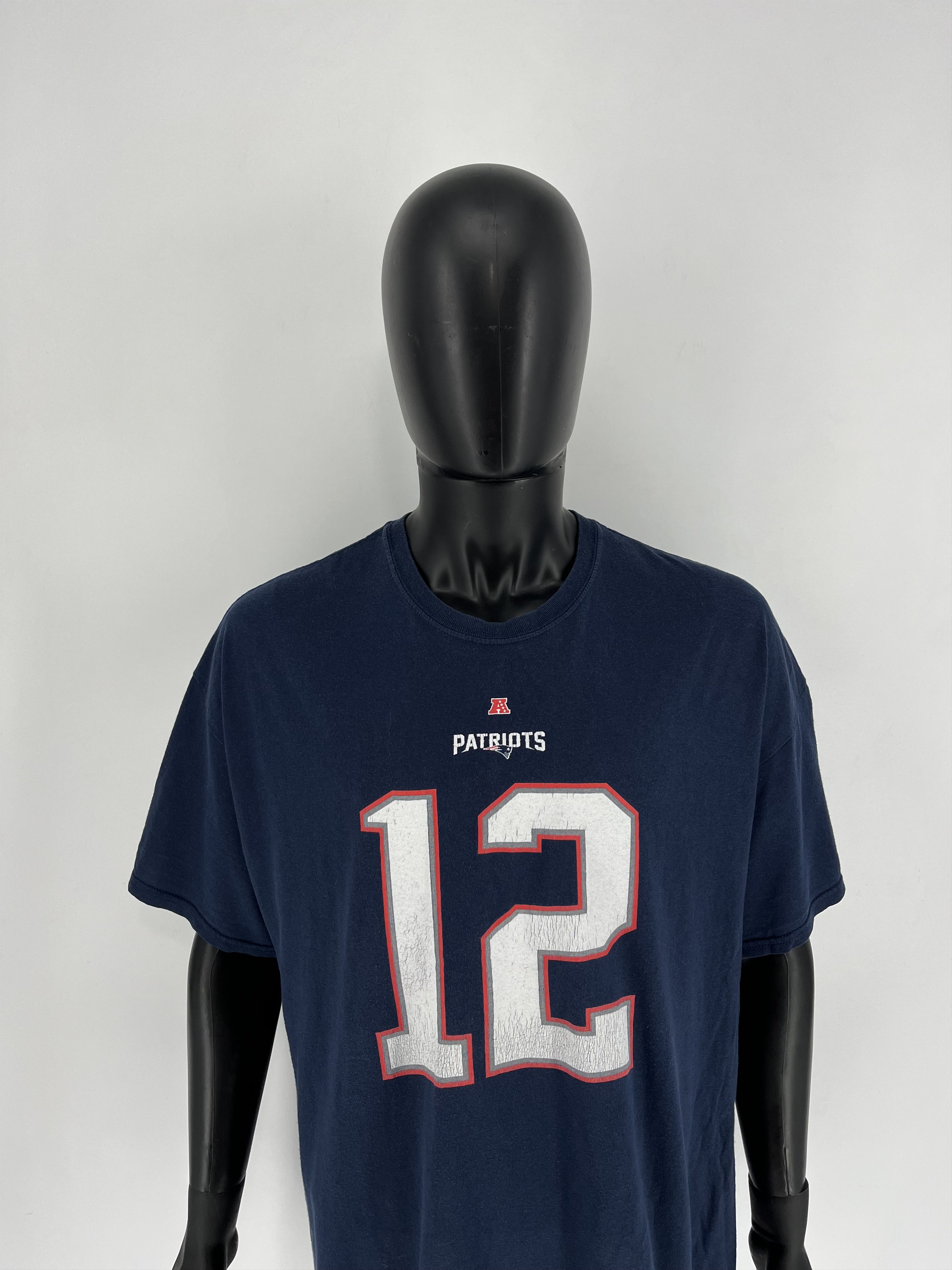 Vintage Tom Brady New England Patriots NFL Players Size US XL / EU 56 / 4 - 6 Thumbnail