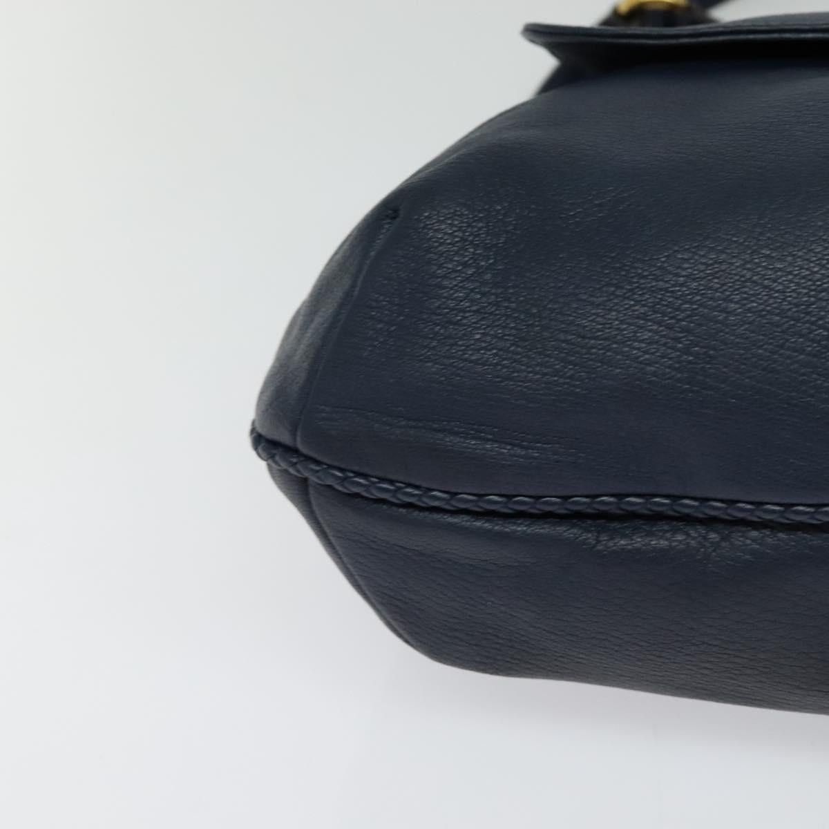Gucci GUCCI Shoulder Bag Leather Blue Gold Size ONE SIZE - 8 Thumbnail