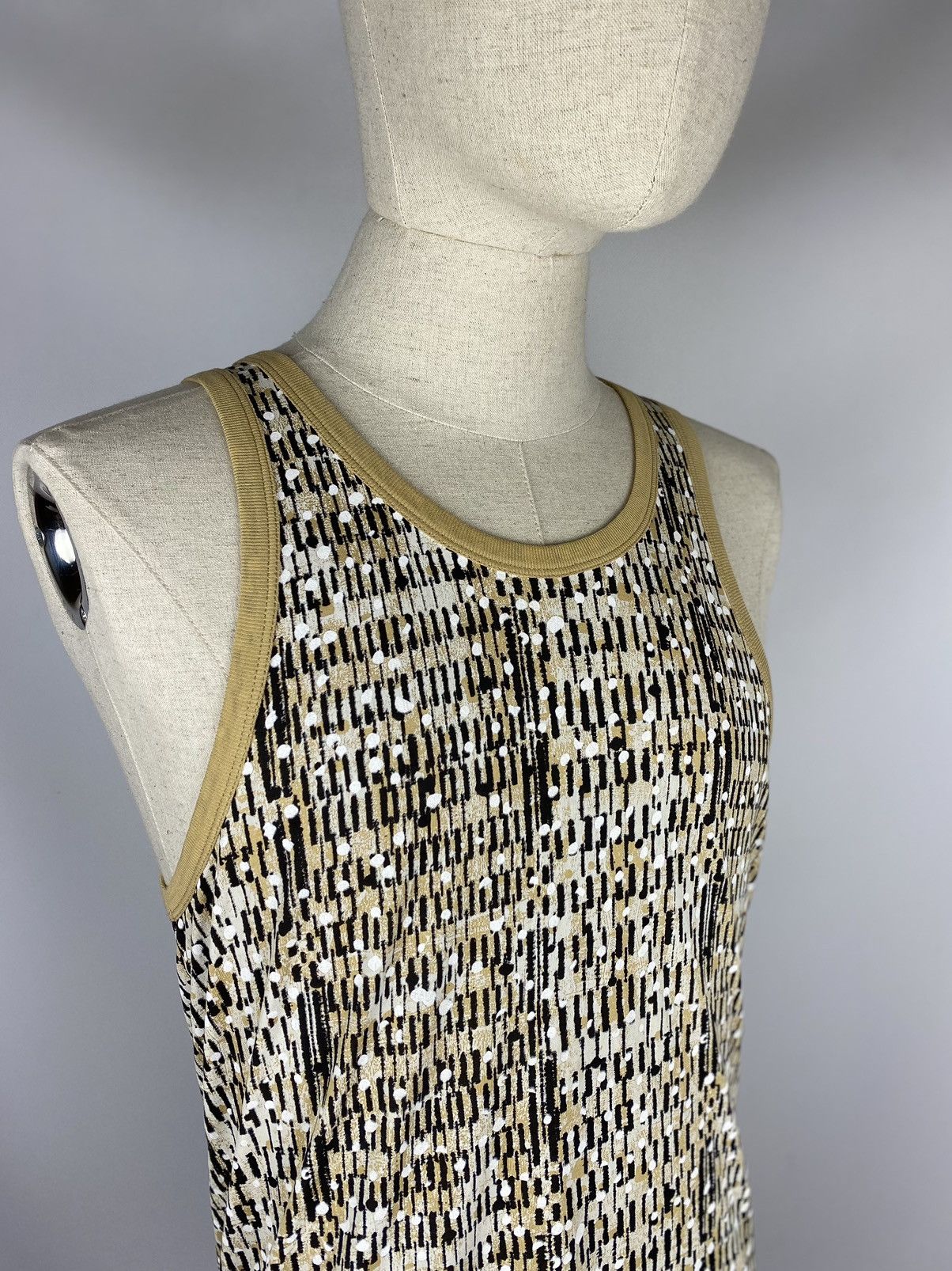 Acne Studios Acne Jeans ladies patterned body vest sleeveless tank top Size XS / US 0-2 / IT 36-38 - 3 Thumbnail