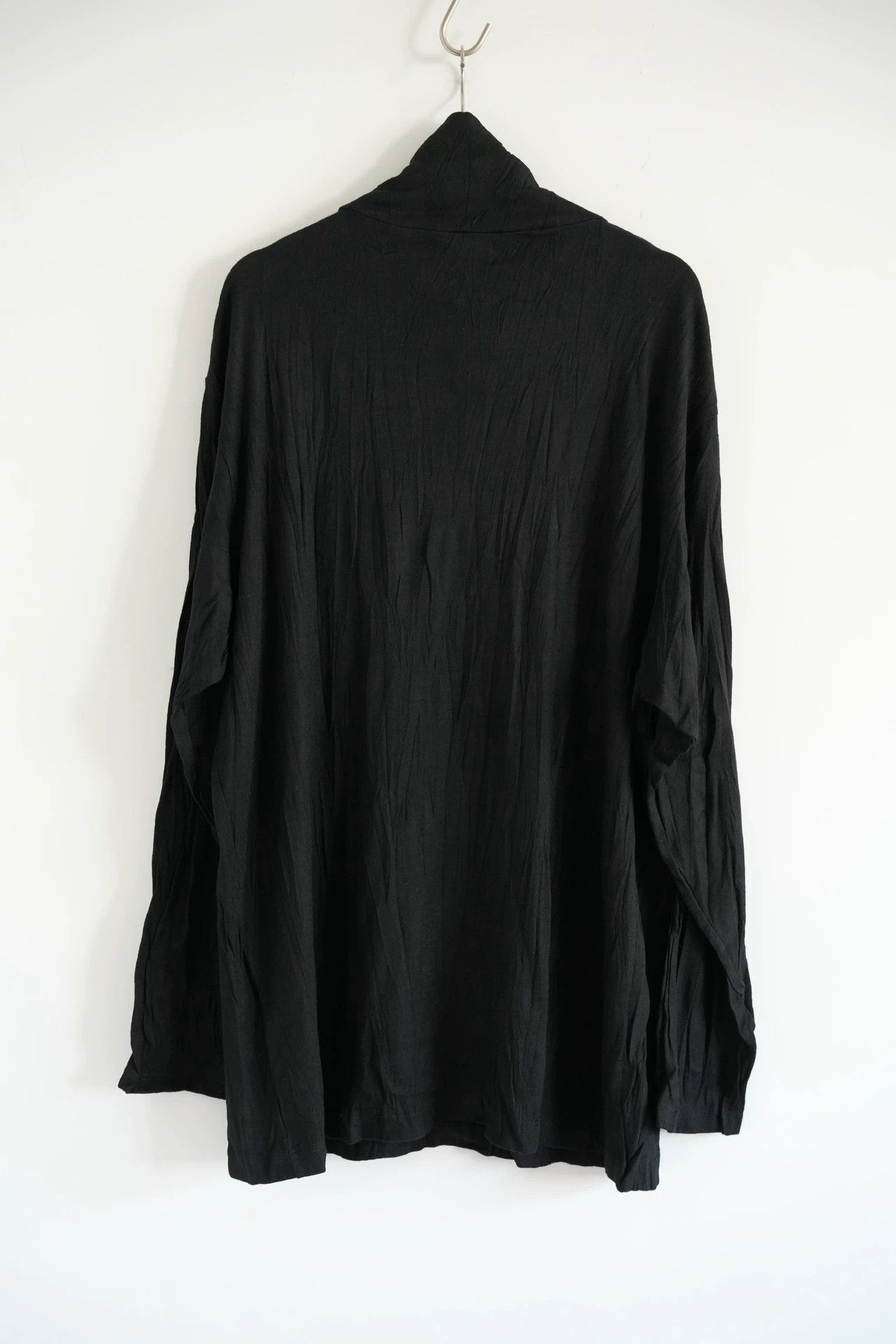 Yohji Yamamoto Yohji Yamamoto 24AW Pleated Turtleneck Wool LS Tee Size US L / EU 52-54 / 3 - 2 Thumbnail