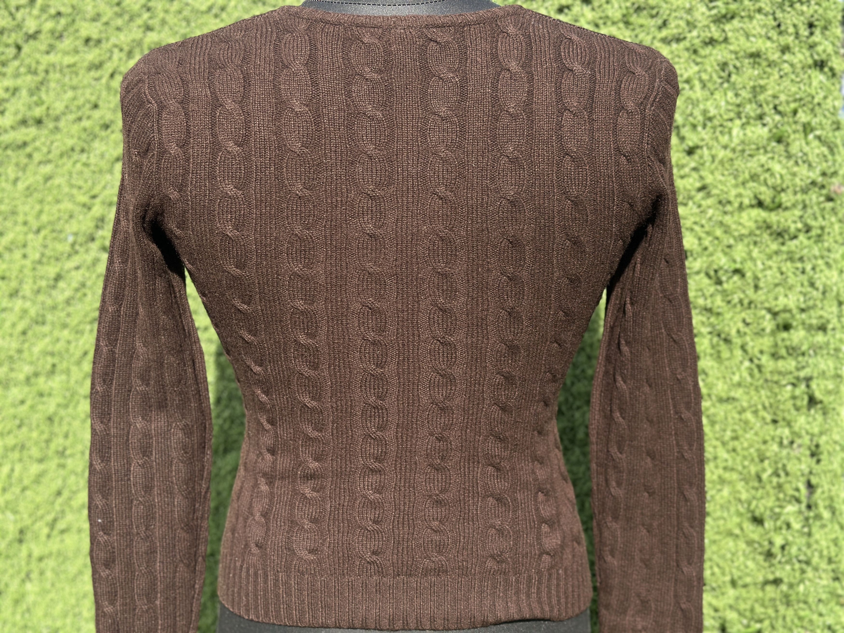 Ralph Lauren Black Label Ralph Lauren Black Label Cashmere Knit V Neck Sweater Slim M Size M / US 6-8 / IT 42-44 - 7 Thumbnail