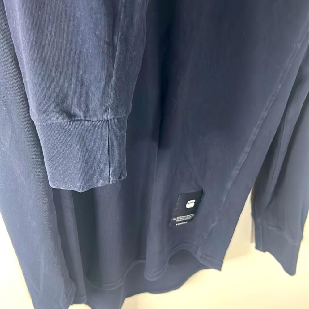 Designer G-Star RAW - LS RN long tee - Medium - Navy Blue - 100% Ctn Size US M / EU 48-50 / 2 - 4 Thumbnail