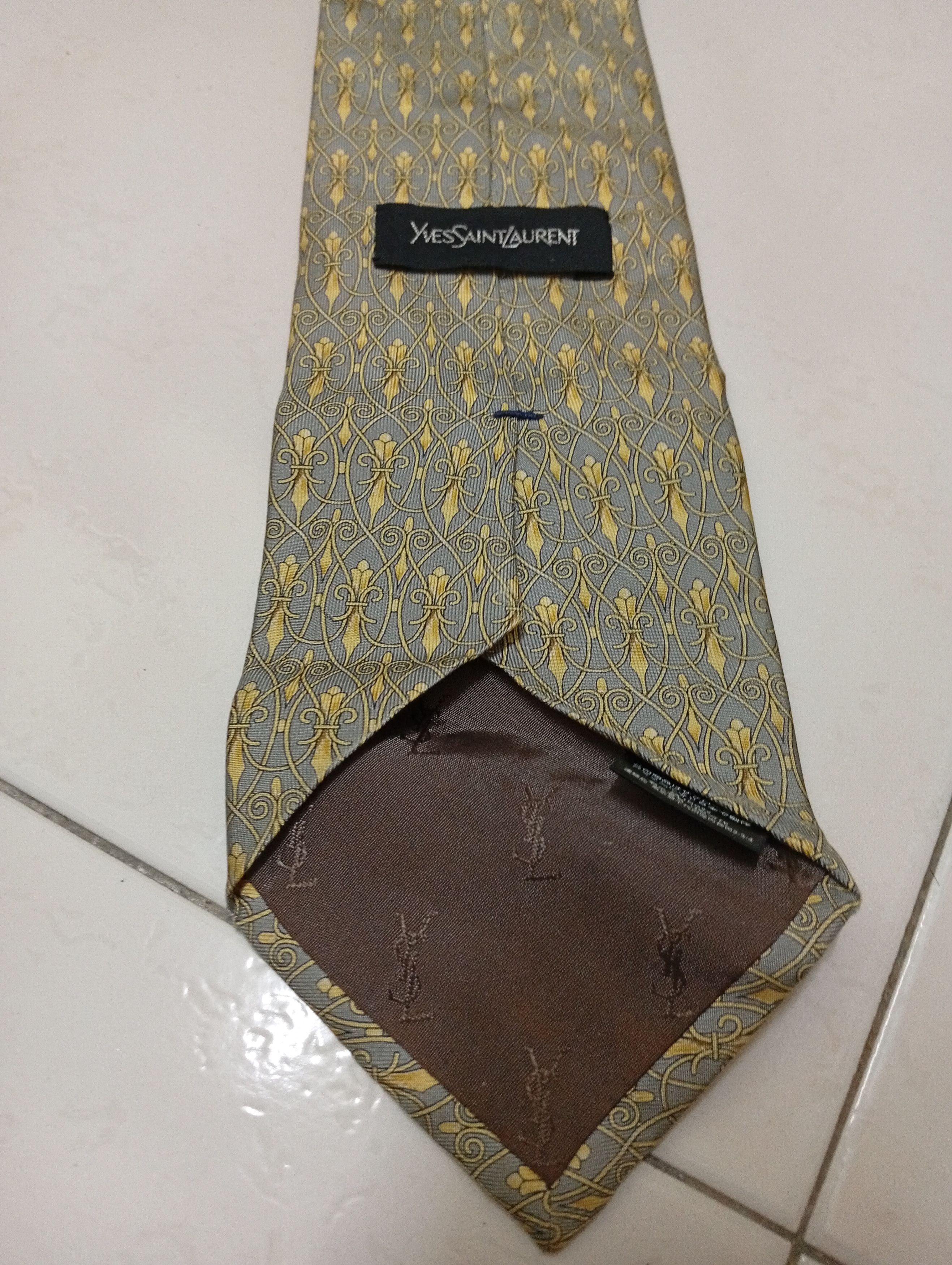 Yves Saint Laurent Yves saint Laurent X desinger Tie Size ONE SIZE - 4 Thumbnail