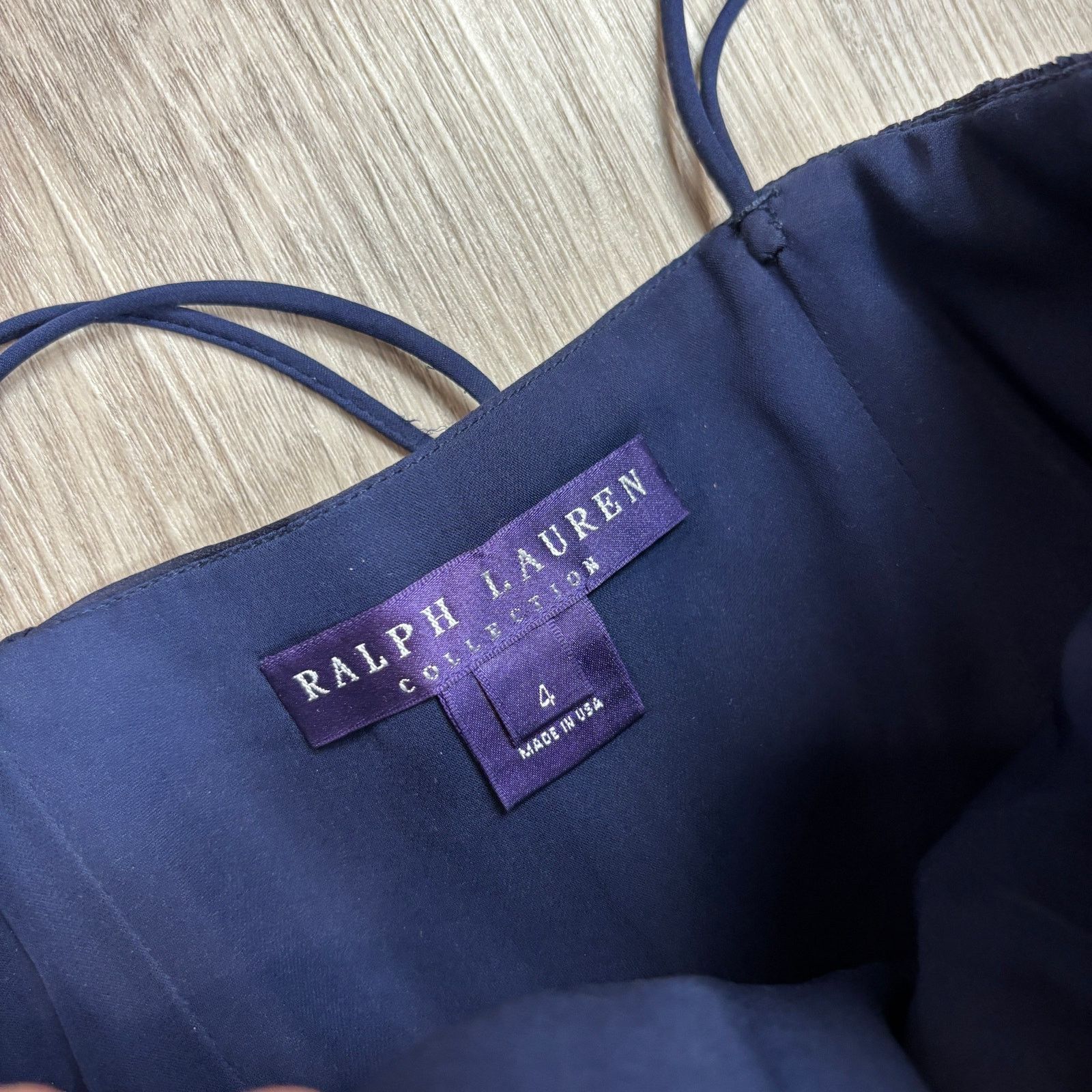 Ralph Lauren Purple Label Ralph Lauren Collection Purple Label Spring 10 Silk Dress 4 Size S / US 4 / IT 40 - 4 Thumbnail