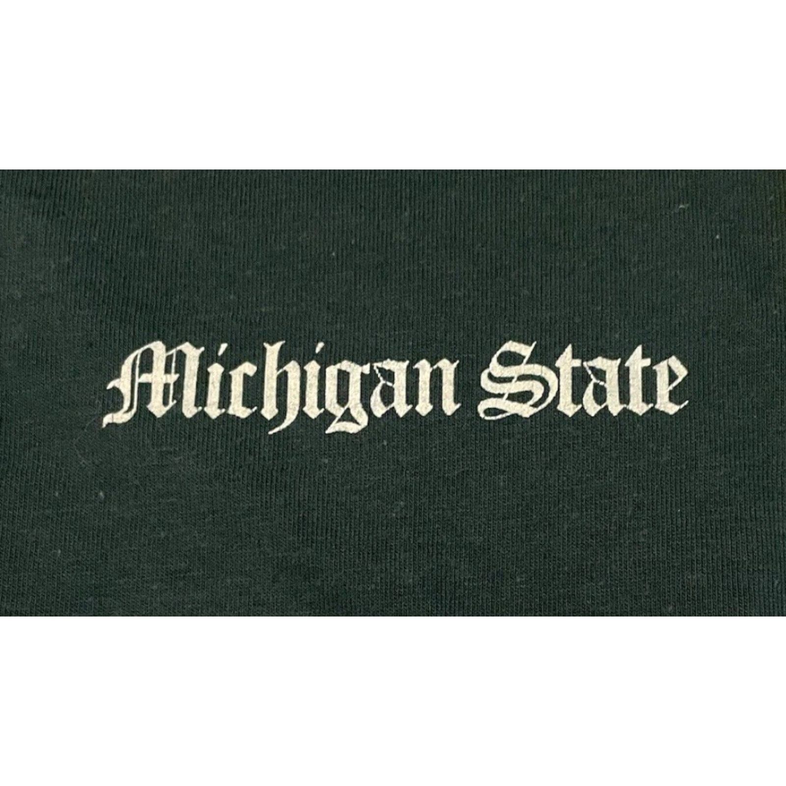 Vintage Vtg 70s Michigan State University Faded Shirt S USA College Track PE Grunge 80s Size US S / EU 44-46 / 1 - 2 Thumbnail