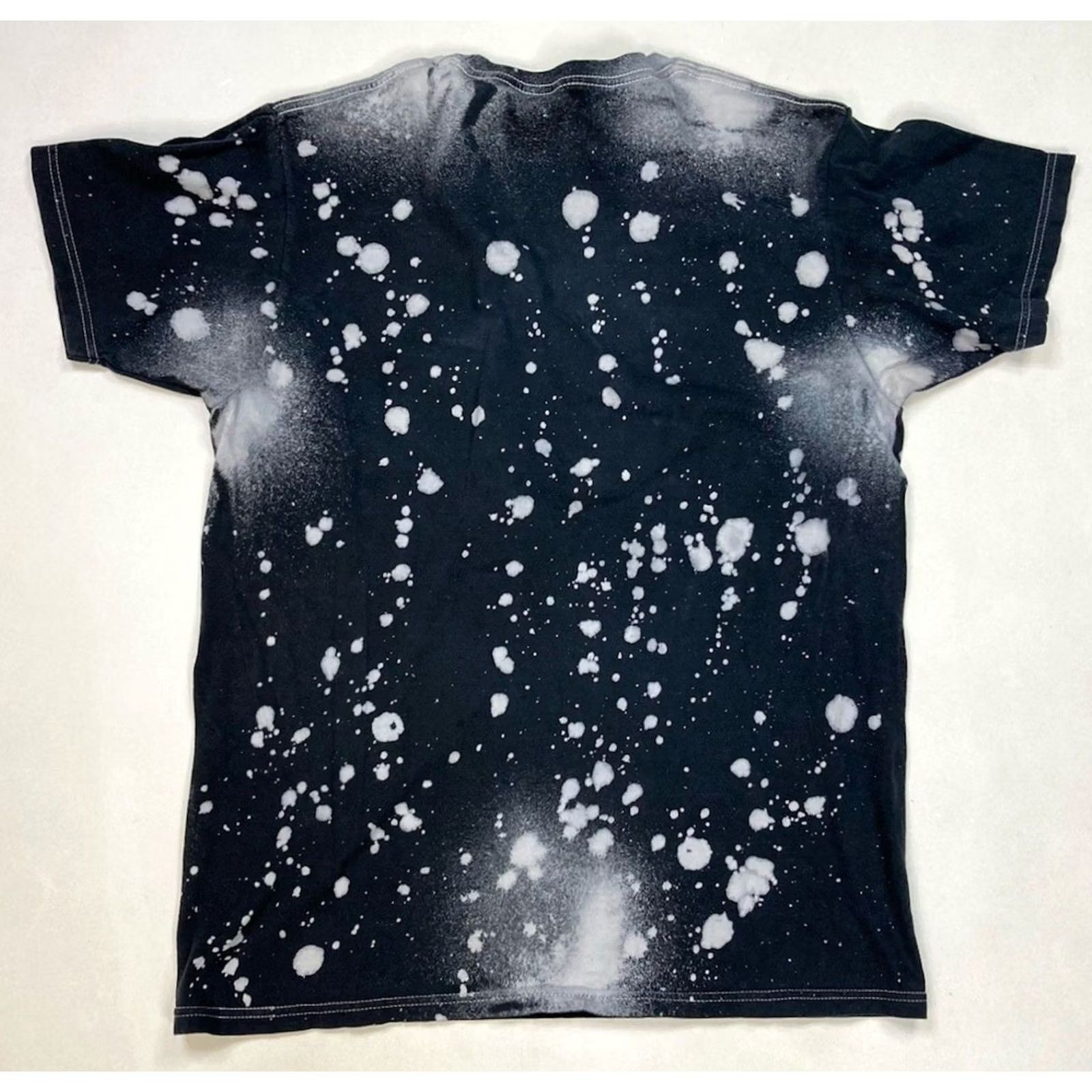 Vintage Kiss Graphic T-shirt Women Medium Black Acid Wash Short Sleeve Music Size M / US 6-8 / IT 42-44 - 3 Thumbnail