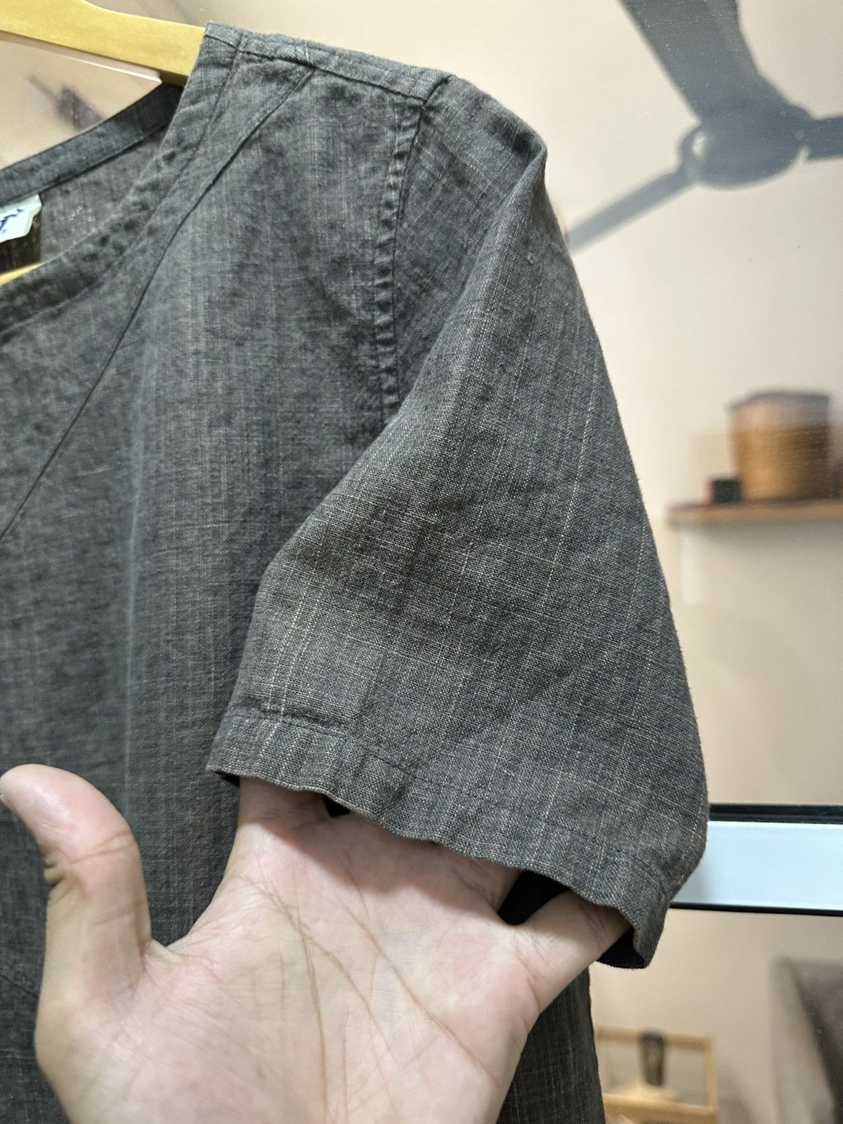 Hai Sporting Gear Vintage Hai Sporting Gear Linen Cut & Sewn Shirt (Rare) Size US M / EU 48-50 / 2 - 13 Thumbnail