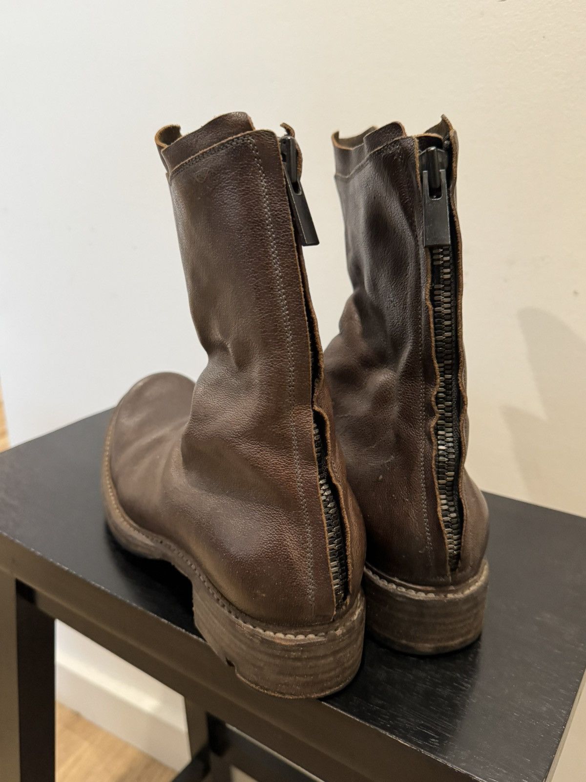 Layer-0 Women Back zipped shearling boots Size US 9 / IT 39 - 2 Thumbnail