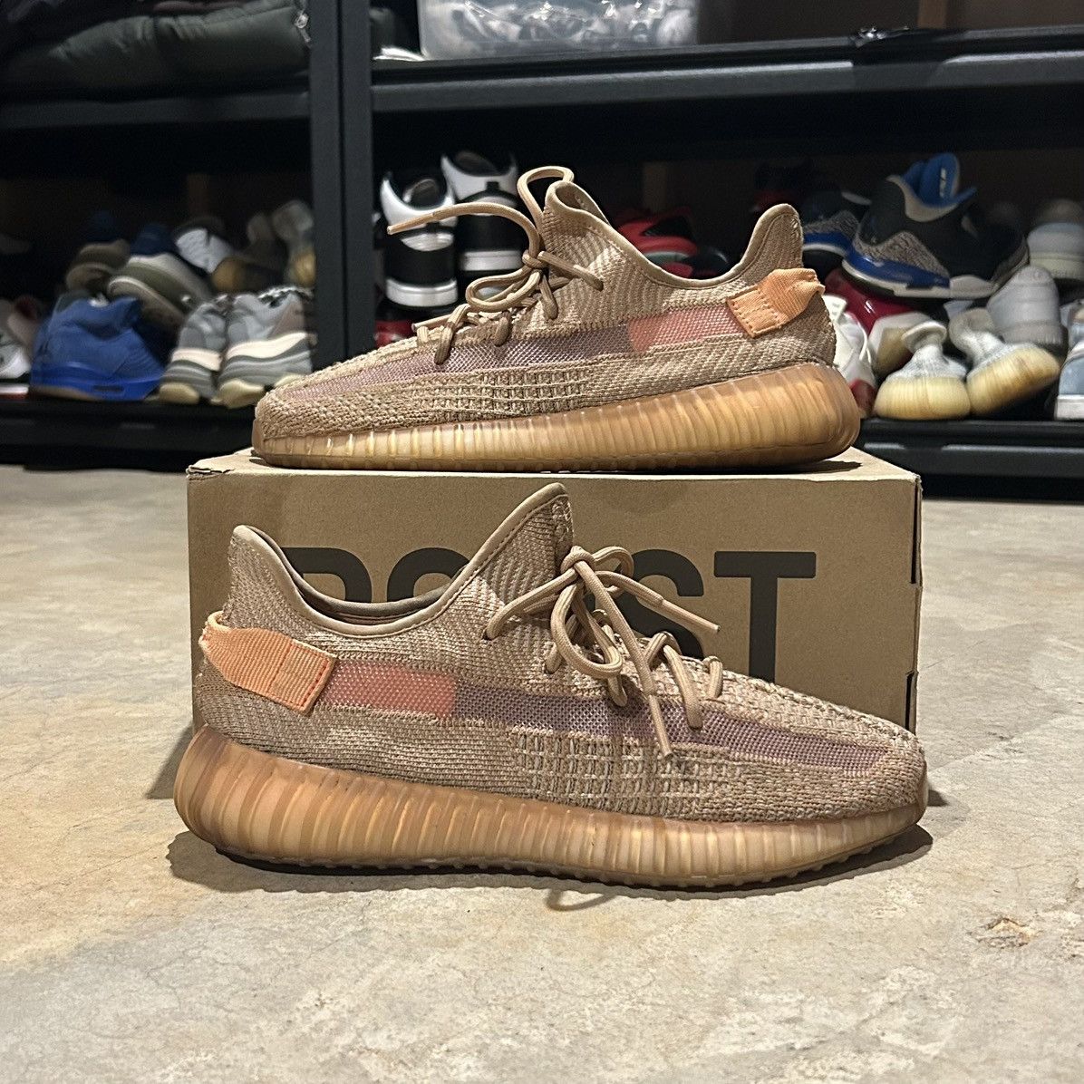 Adidas × Kanye West × Yeezy Adidas Yeezy Boost 350 V2 Clay 2019 US 8 Size US 8 / EU 41 - 1 Thumbnail
