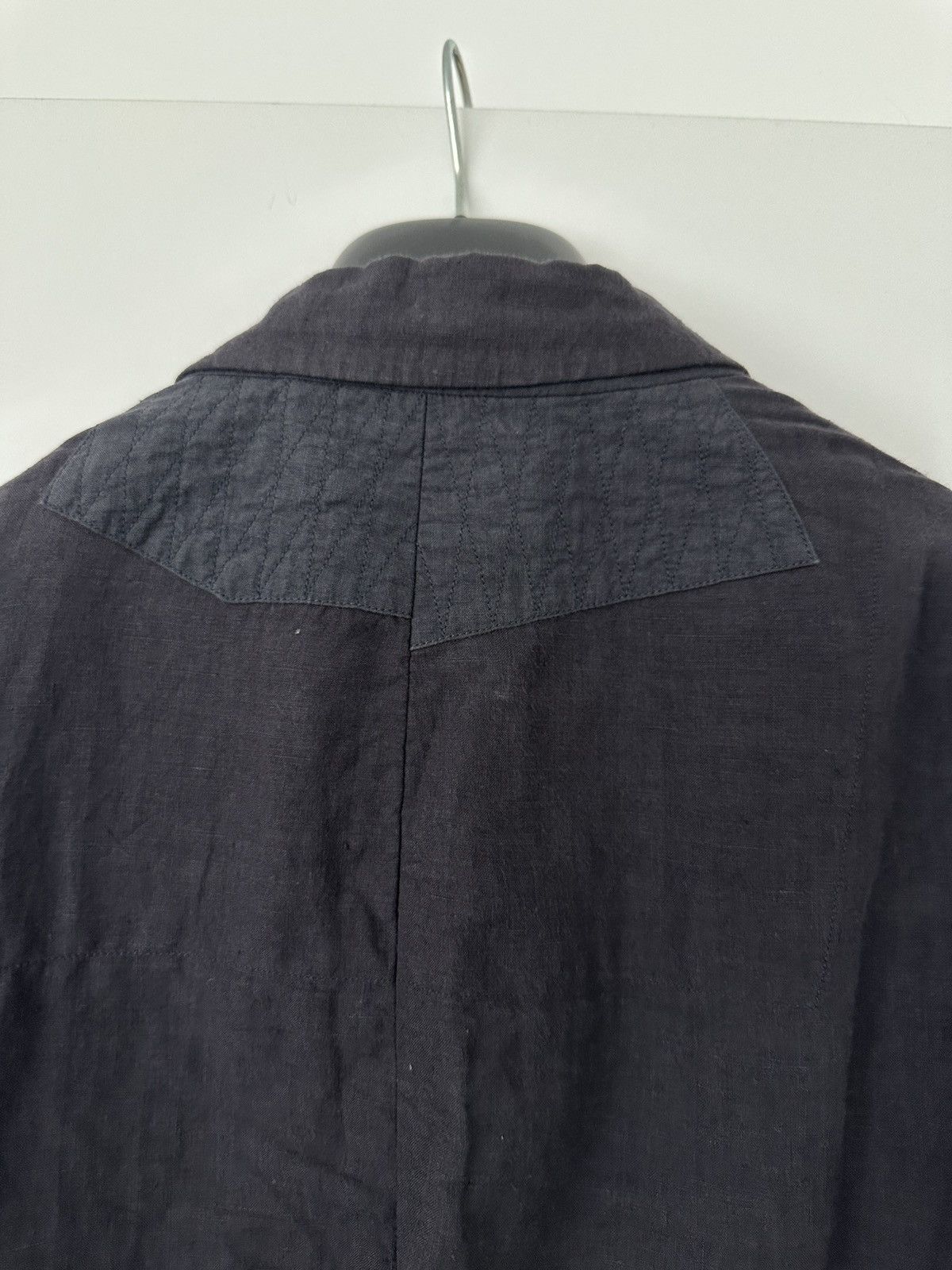 Ziggy Chen Ziggy Chen distressed two tone fabric jacket Size 52R - 7 Thumbnail