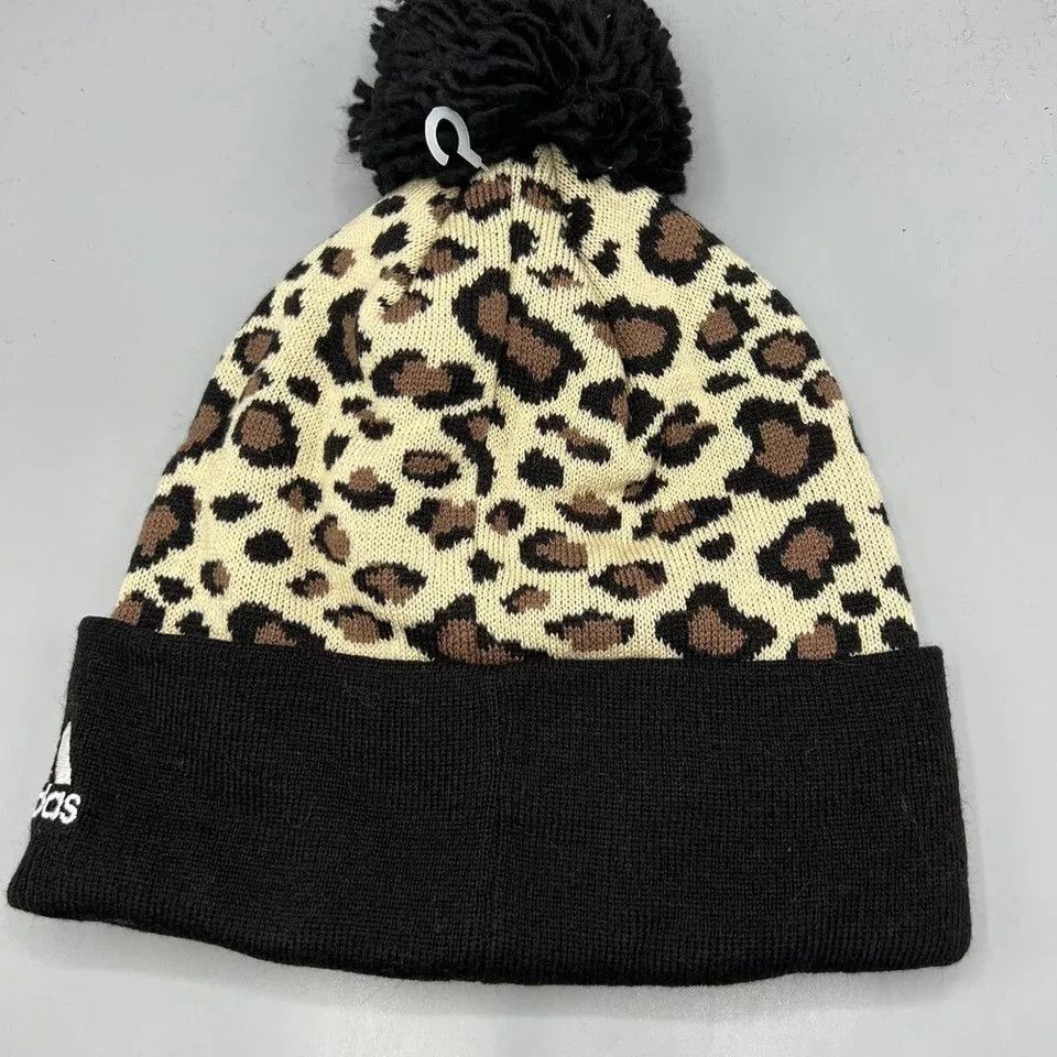 Adidas Mississippi State Bulldogs Hat Men Cuffed Beanie Pom Pom Cap Size ONE SIZE - 3 Thumbnail