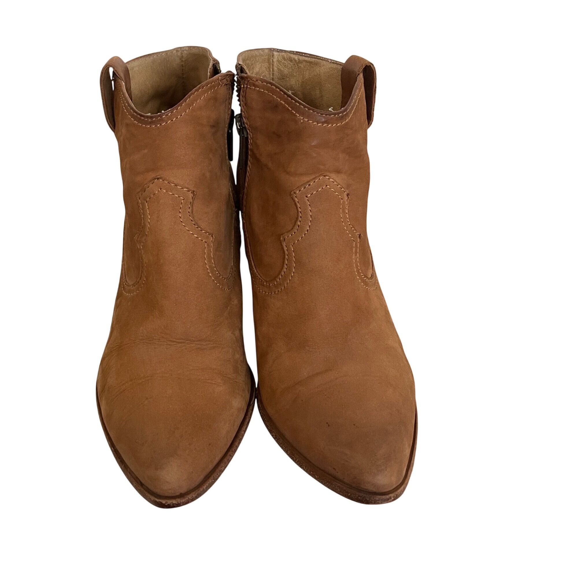 Frye Frye Womens Boots Size 8.5 Tan Reina Ankle Size US 8.5 / IT 38.5 - 3 Thumbnail