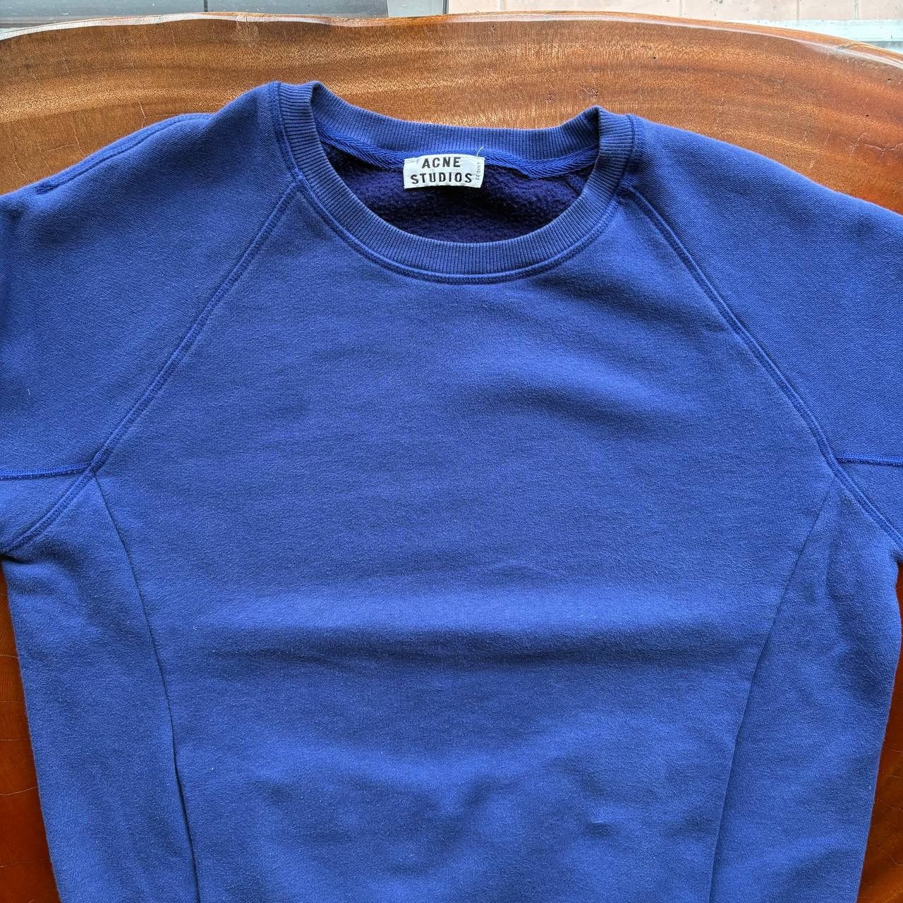 Acne Studios Acne Studios Nikoleta FL Blue Sweatshirt Size US M / EU 48-50 / 2 - 7 Thumbnail