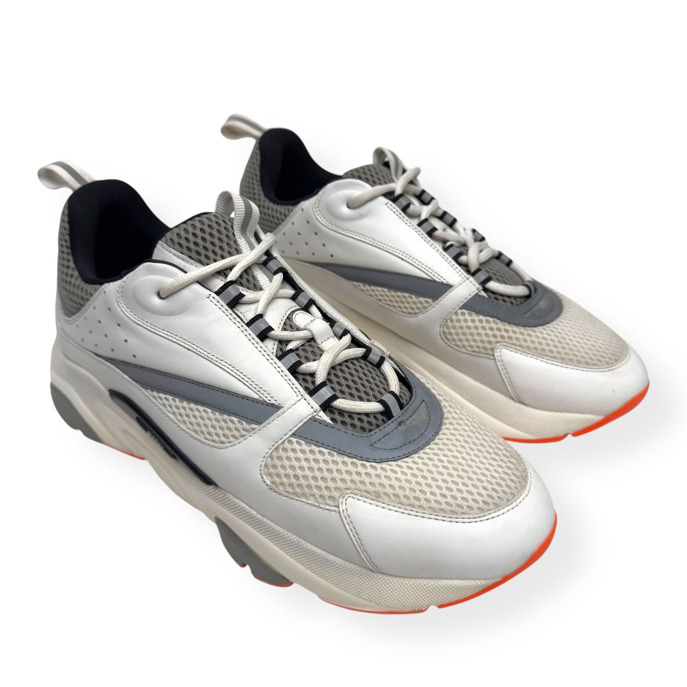 Dior DIOR B22 SNEAKER WHITE / ORANGE 44 / UK10 Size US 11 / EU 44 - 5 Thumbnail