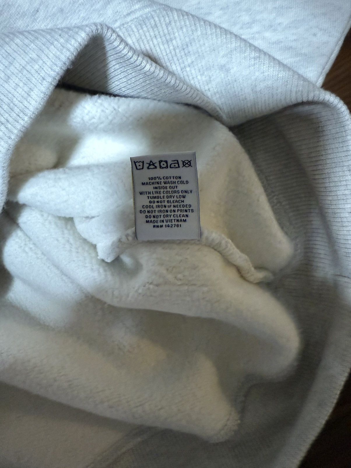 Aime Leon Dore Aime Leon Dore Aimé Collegiate Logo Oatmeal Hoodie XL Size US XL / EU 56 / 4 - 5 Thumbnail