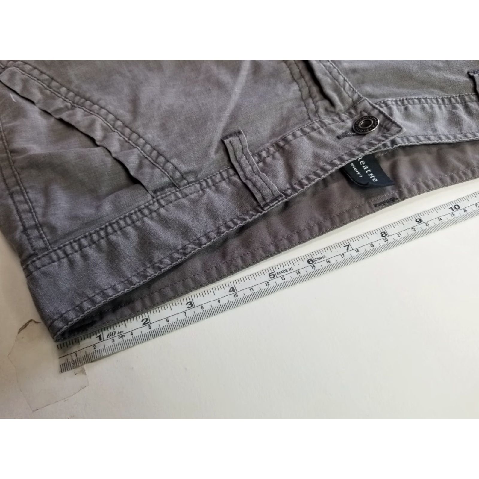 Prana Prana gray breathe shorts Men Outdoor Chino Size 38 Distressed Pockets Cotton Poly Spandex? Size US 38 / EU 54 - 3 Thumbnail