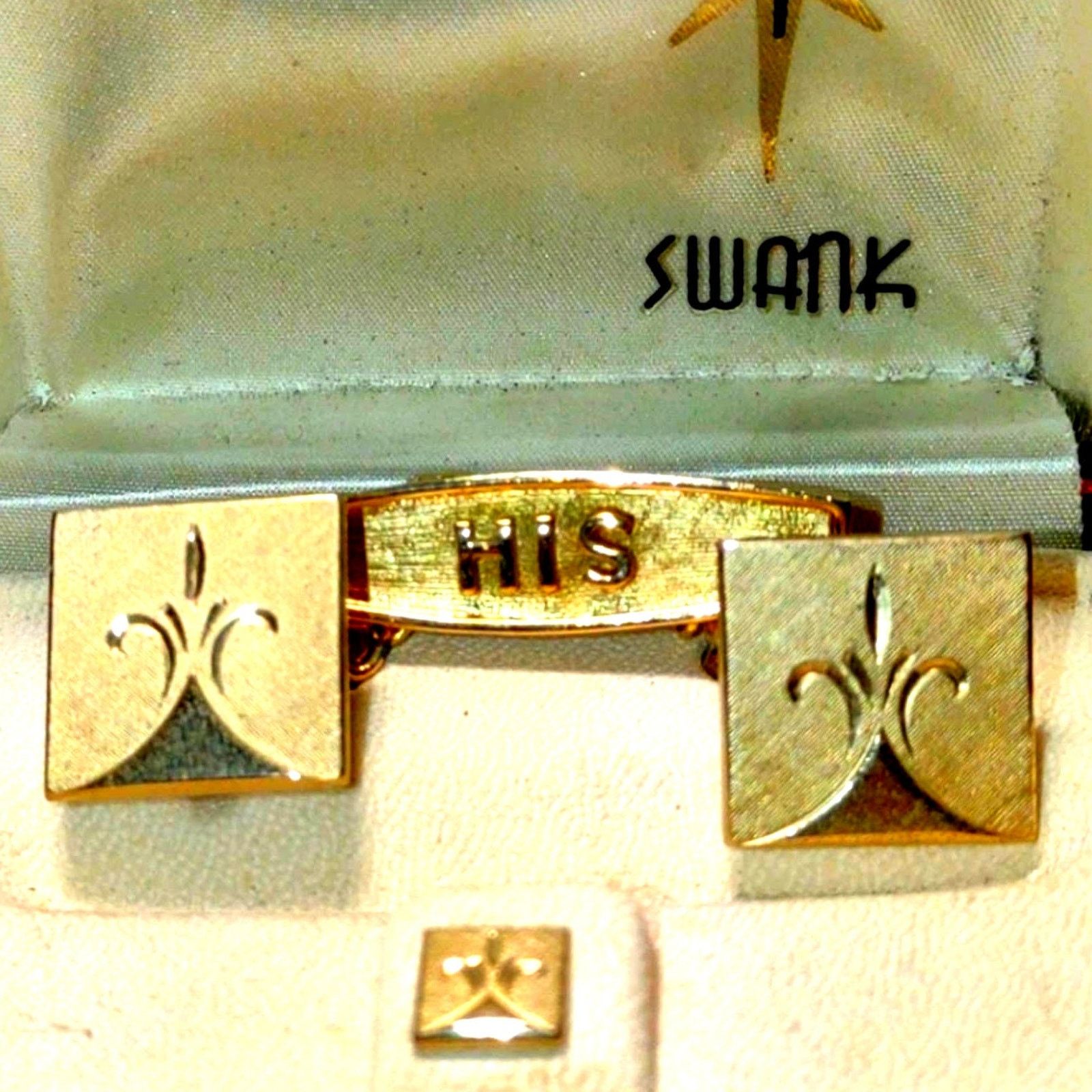 Vintage Swank Vintage Gold Cufflinks Set Size ONE SIZE - 1 Preview