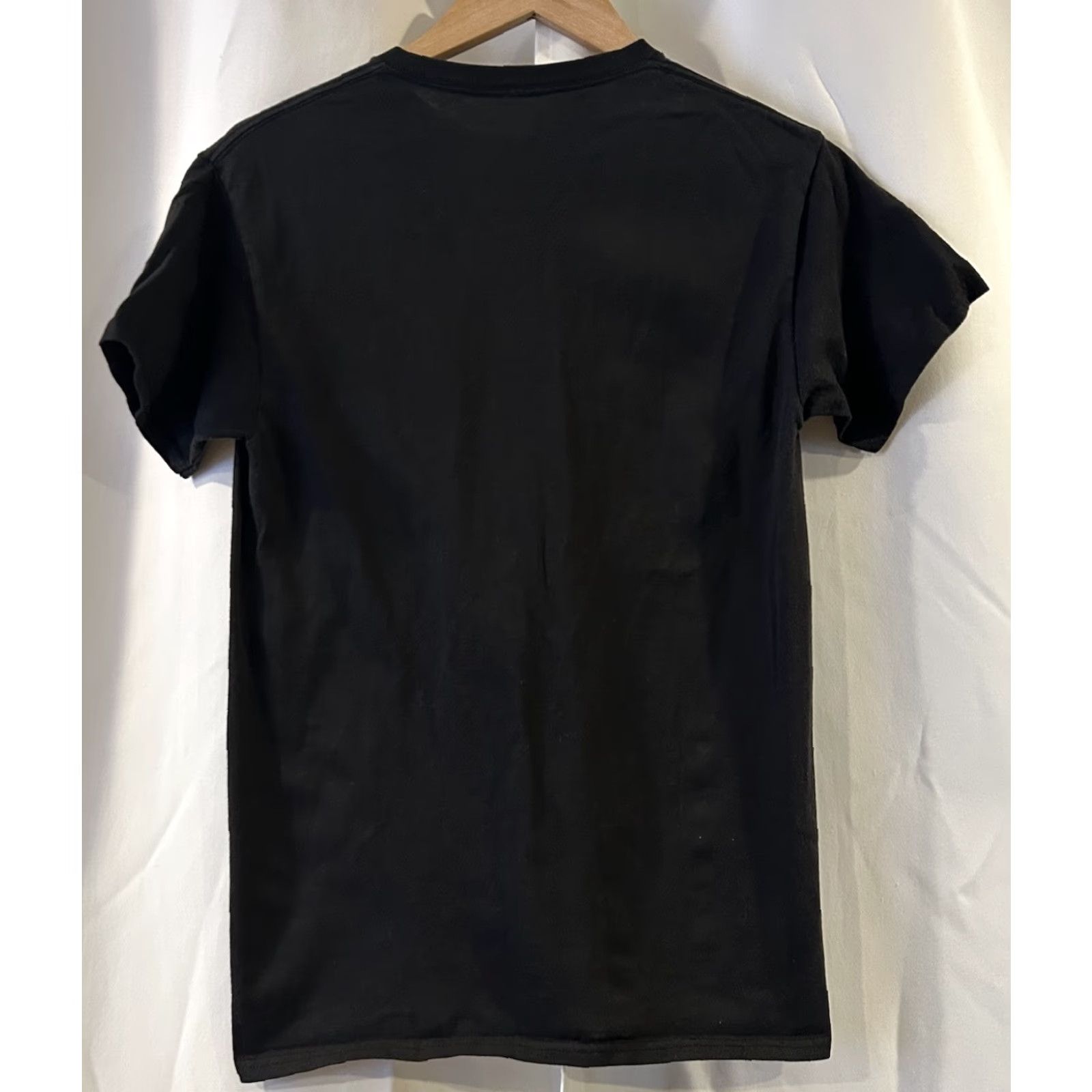 Vintage Halloween Resurrection Michael Myers Movie T-Shirt Size S Mens Black Cotton Knit Short Sleeve Round Neck Graphic Print Regular Fit Size US S / EU 44-46 / 1 - 3 Thumbnail