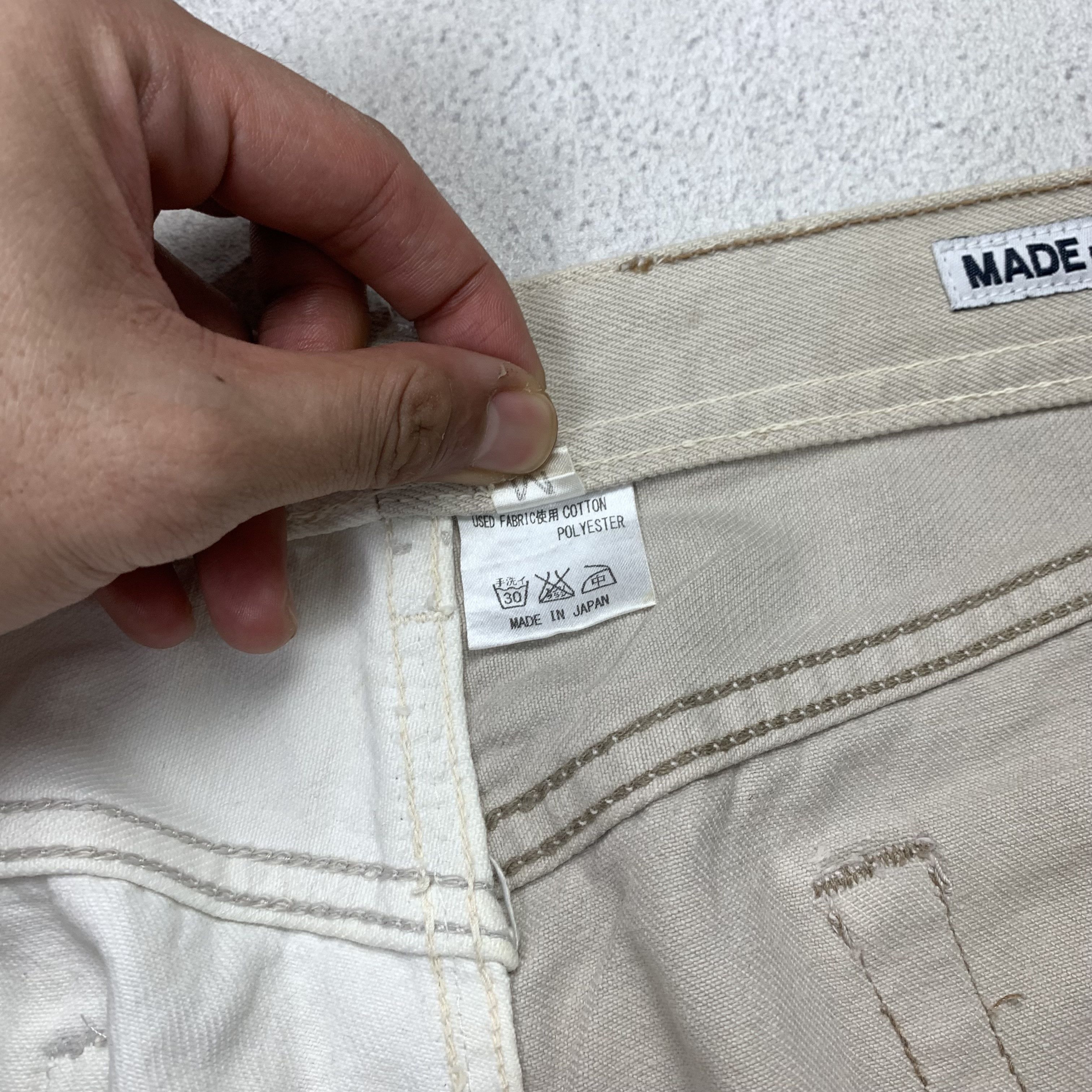 Levi's Vintage Levi's Reconstructed Split Pants by Sunny Side Up Size US 31 - 8 Thumbnail