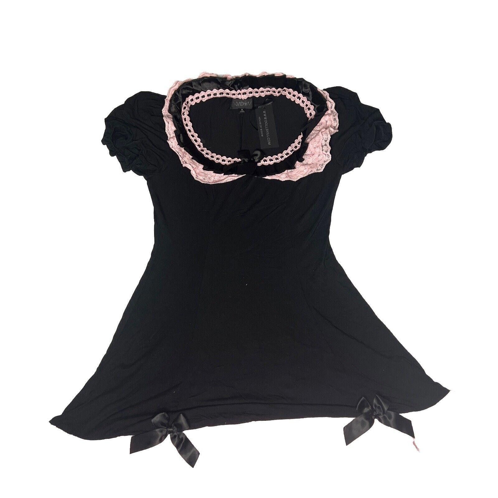 Designer Black lace mini dress faithfully doomed dress dolls kill | Grailed