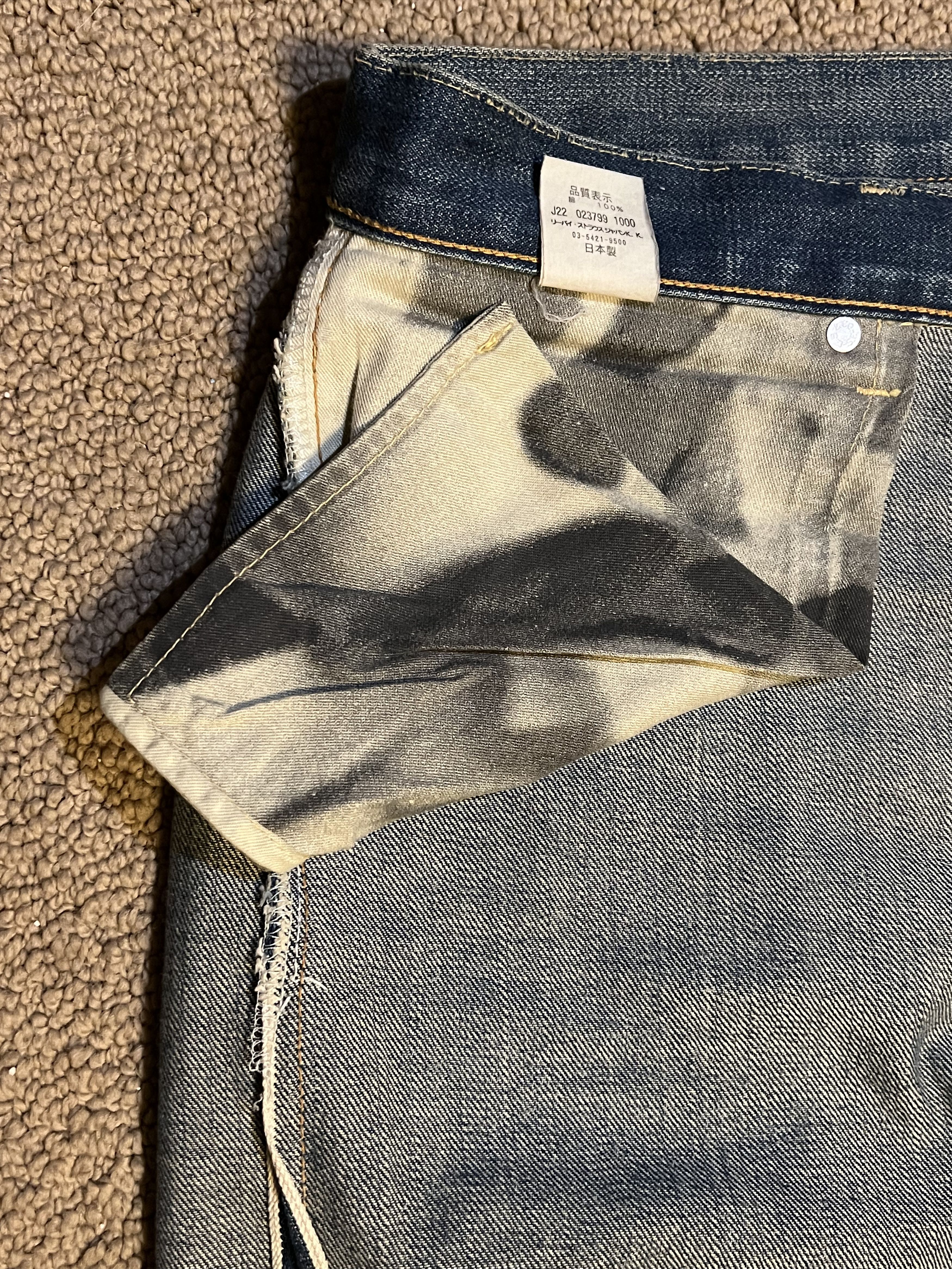 Levi's Levi x Futura 39meg denim set 2005 Size US 36 / EU 52 - 14 Thumbnail