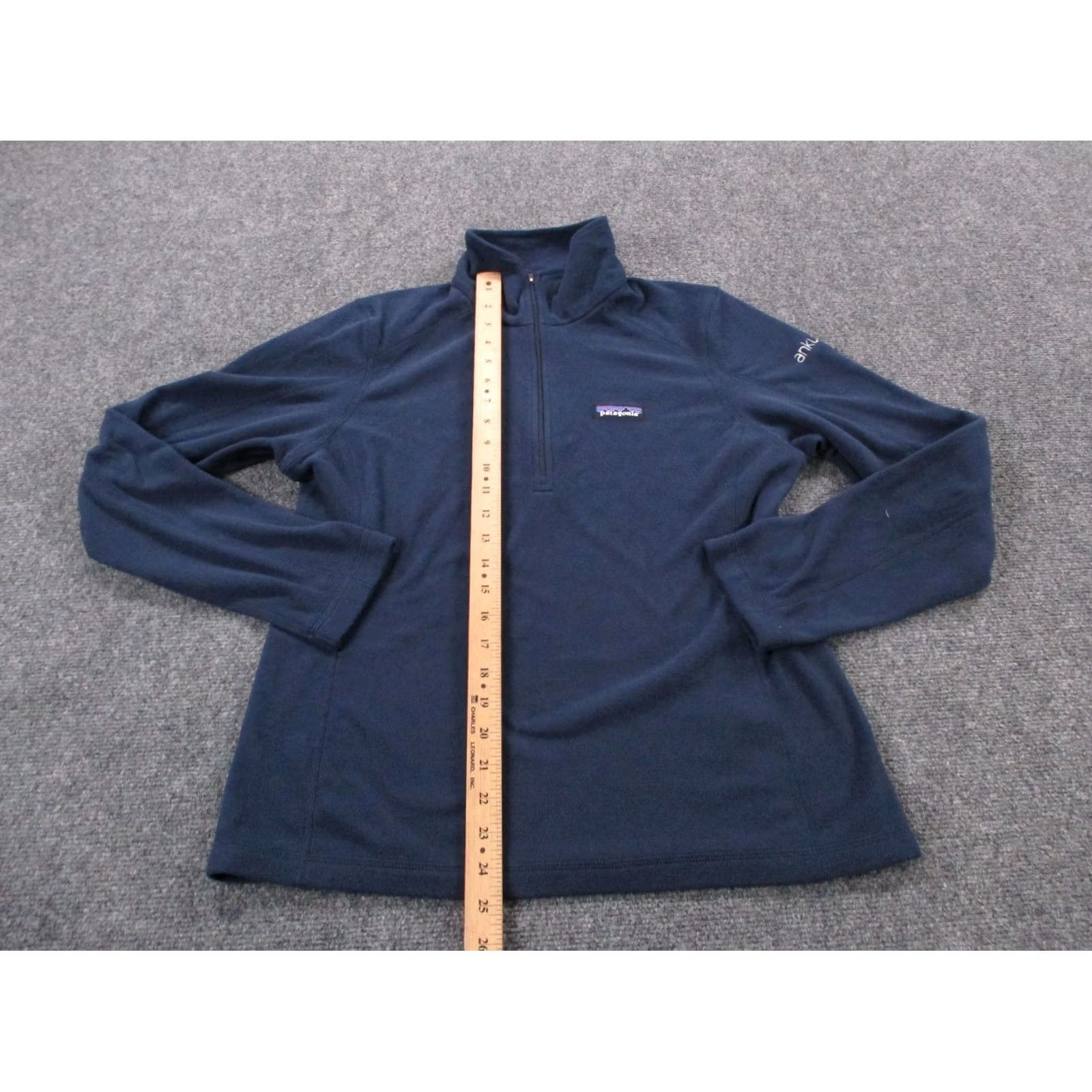 Patagonia Patagonia Jacket Womens M Navy Blue Fleece Zip 1/4 Lightweight Thermal Outdoor Outdoor Windbreaker Regular Size M Womens Blues Size M / US 6-8 / IT 42-44 - 3 Thumbnail