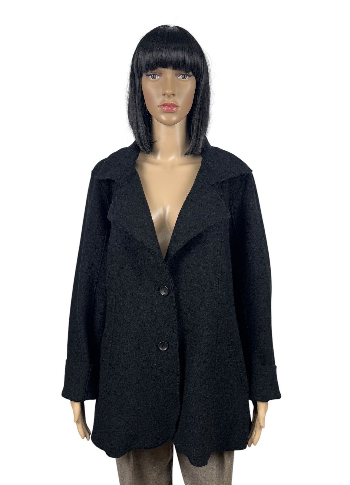 OSKA Oska Boiled Wool Coat Avant Garde size 4 Size L / US 10 / IT 46 - 1 Thumbnail