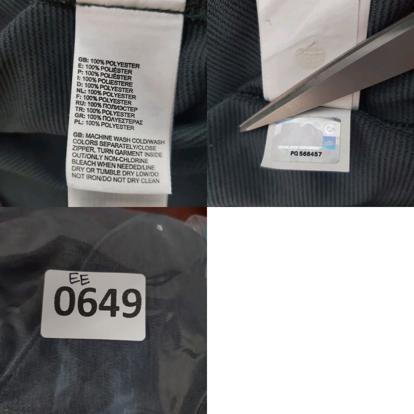 The North Face The North Face Sweatshirt Men M Gray Flashdry 1/2 Zip Pullover Outdoor Hike Camp Size US M / EU 48-50 / 2 - 9 Thumbnail