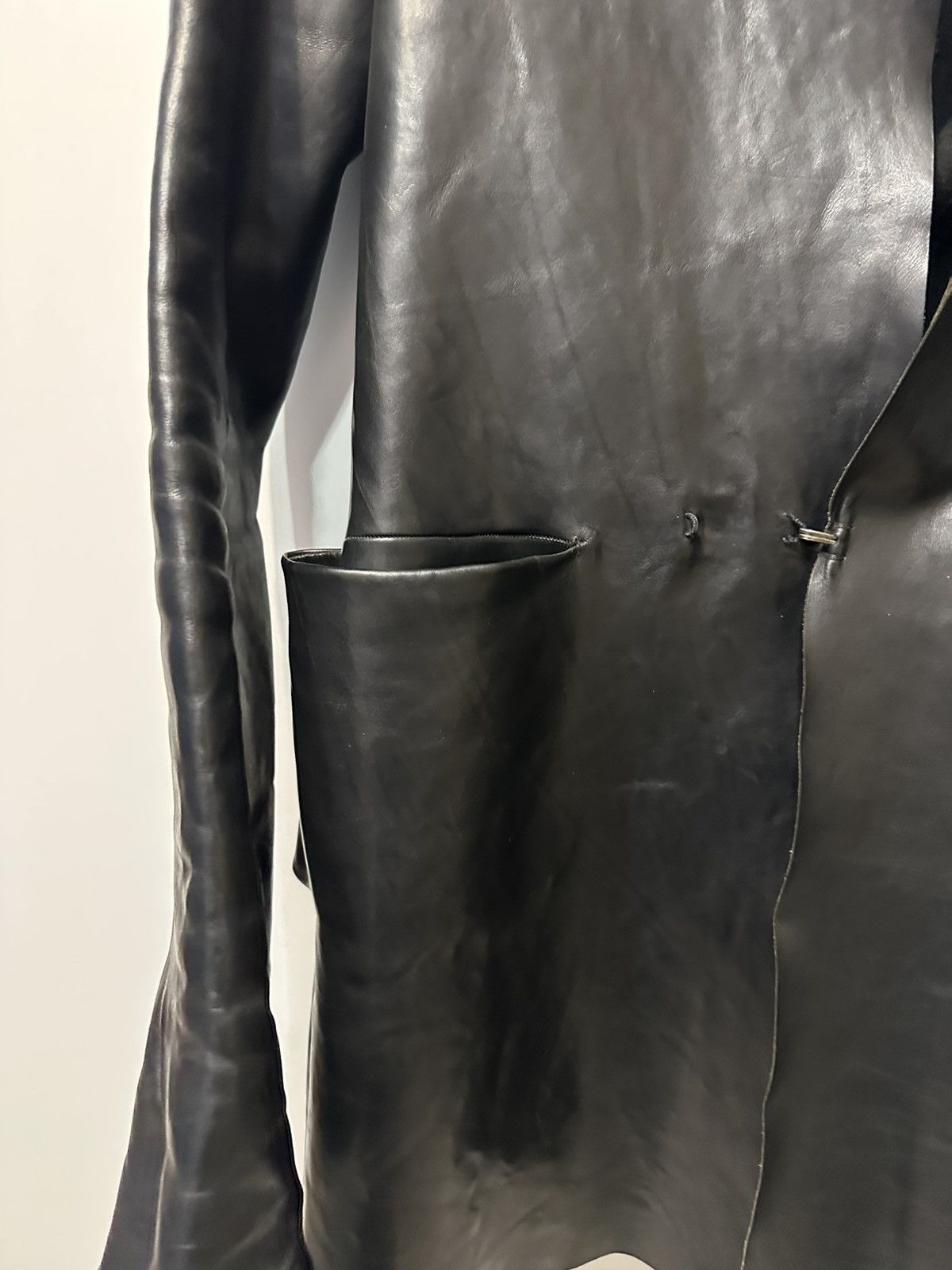 Ma+ Maurizio Amadei Leather Cashmere Jacket as new M size Size US S / EU 44-46 / 1 - 8 Thumbnail