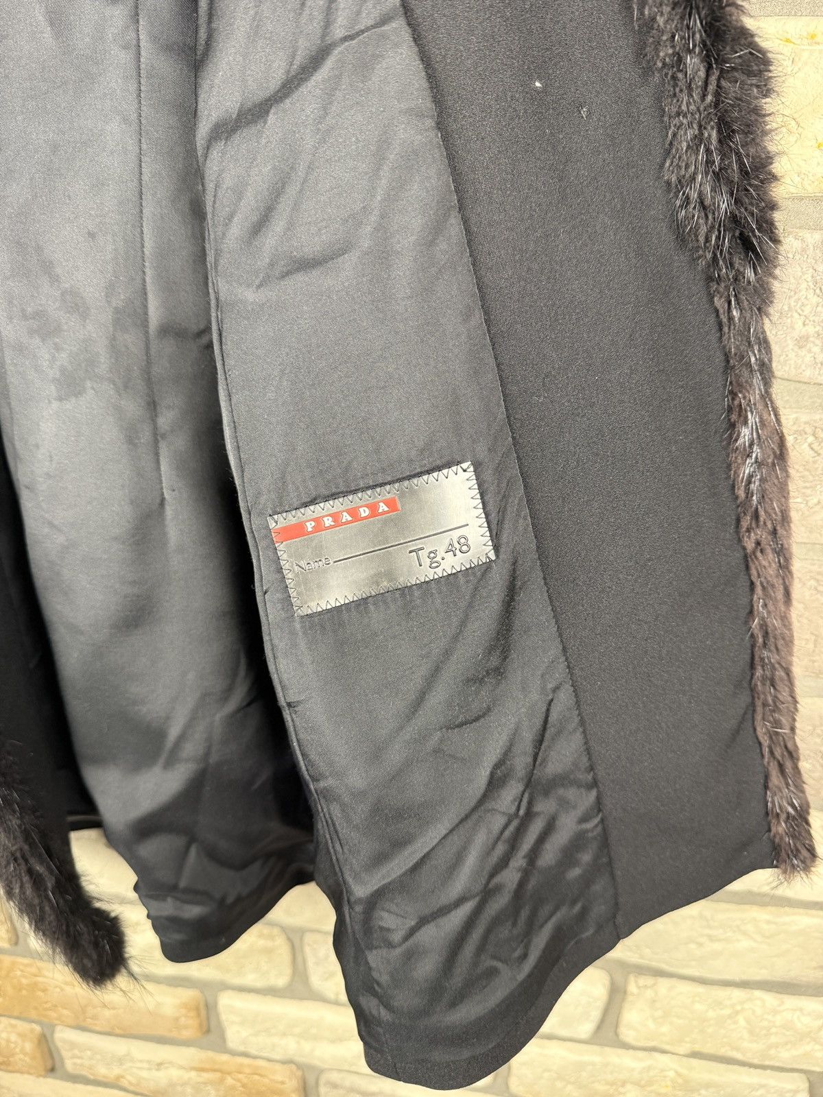 Designer × Prada Very rare Coat jacket sweater Prada Milano Size S / US 4 / IT 40 - 6 Thumbnail