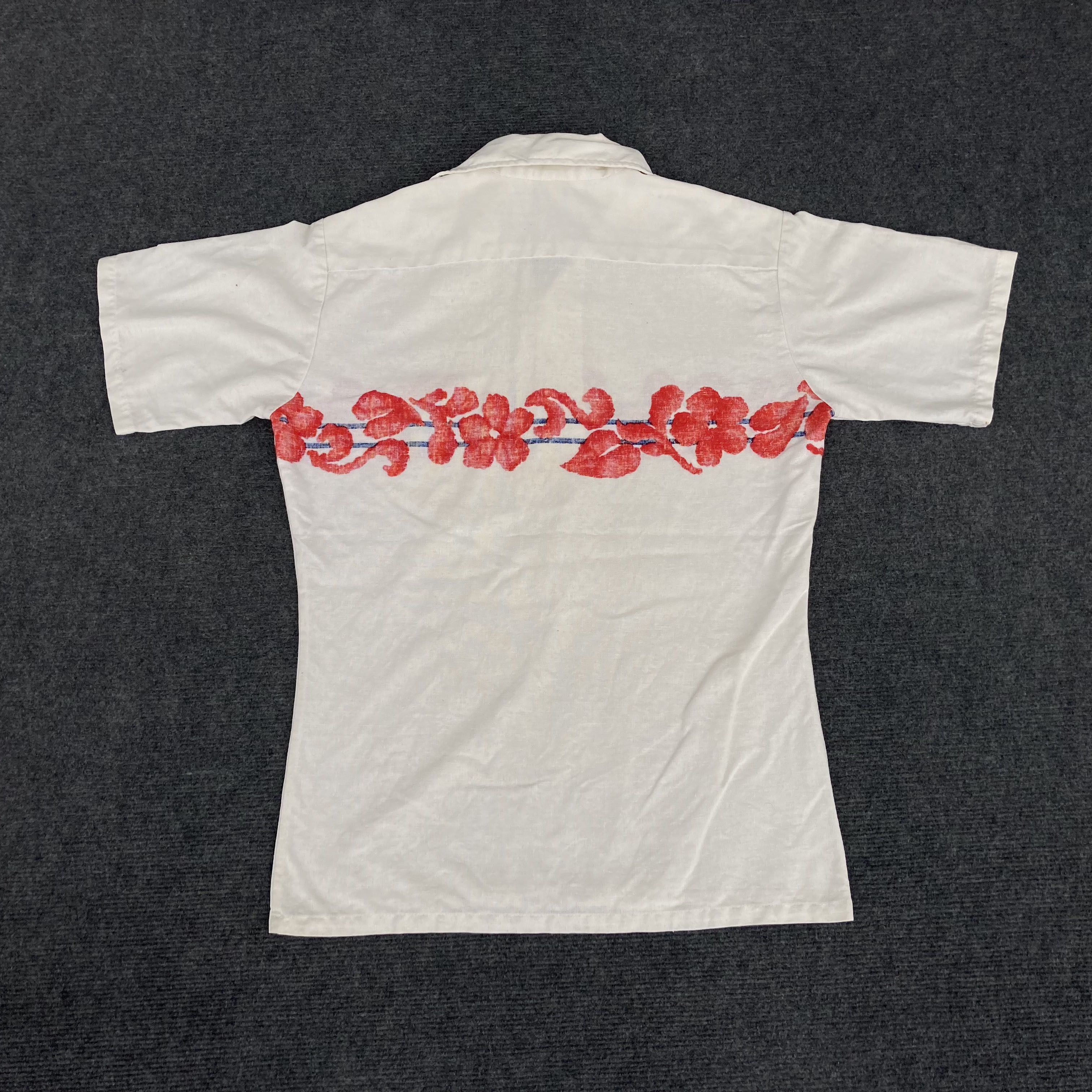 Hobie Hawaii Collar 80s Short Sleeve Rare T shirt