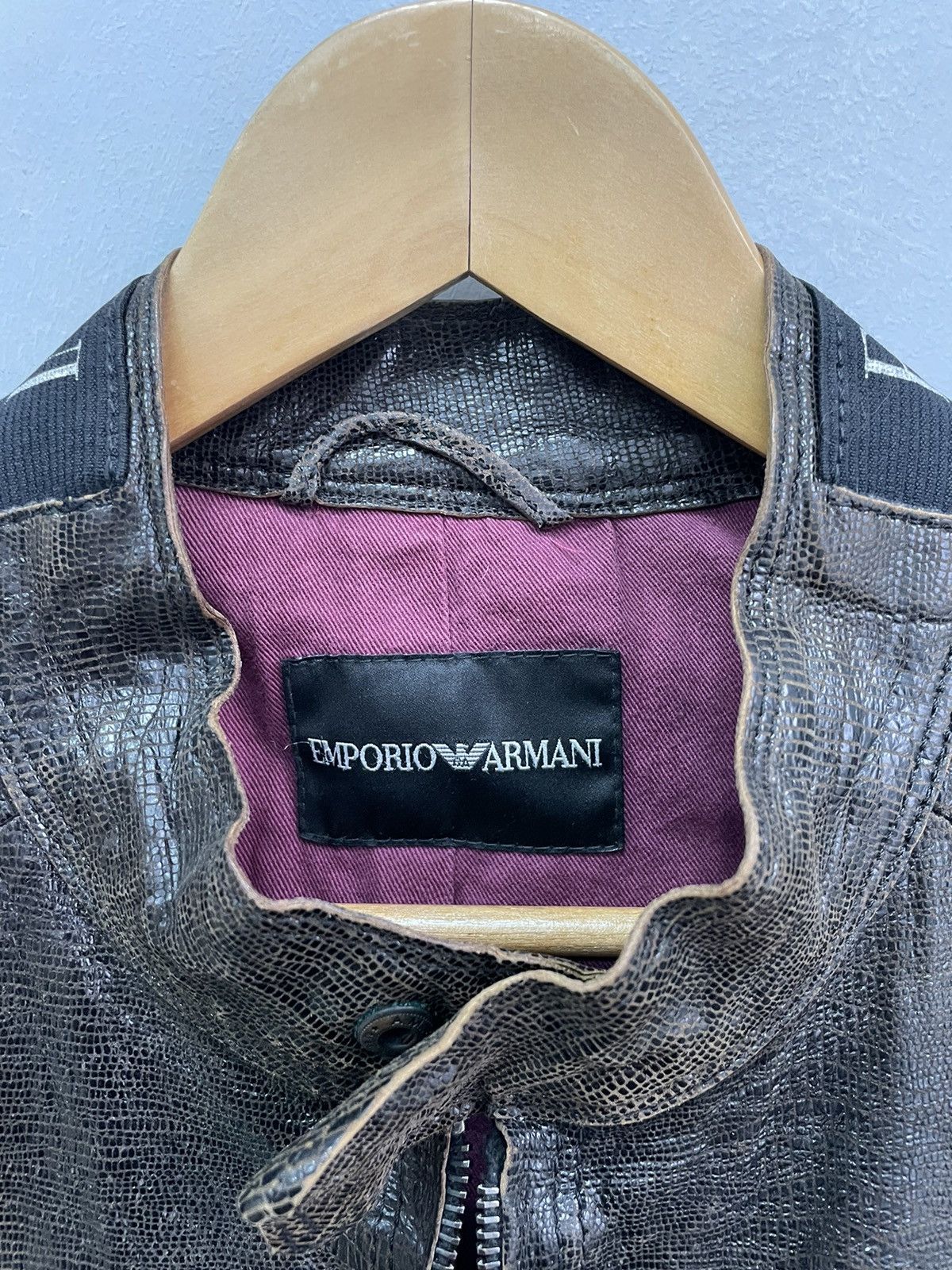 Emporio Armani VINTAGE ARCHIVE 2000s RACING EMPORIO ARMANI JACKET Size US L / EU 52-54 / 3 - 4 Thumbnail