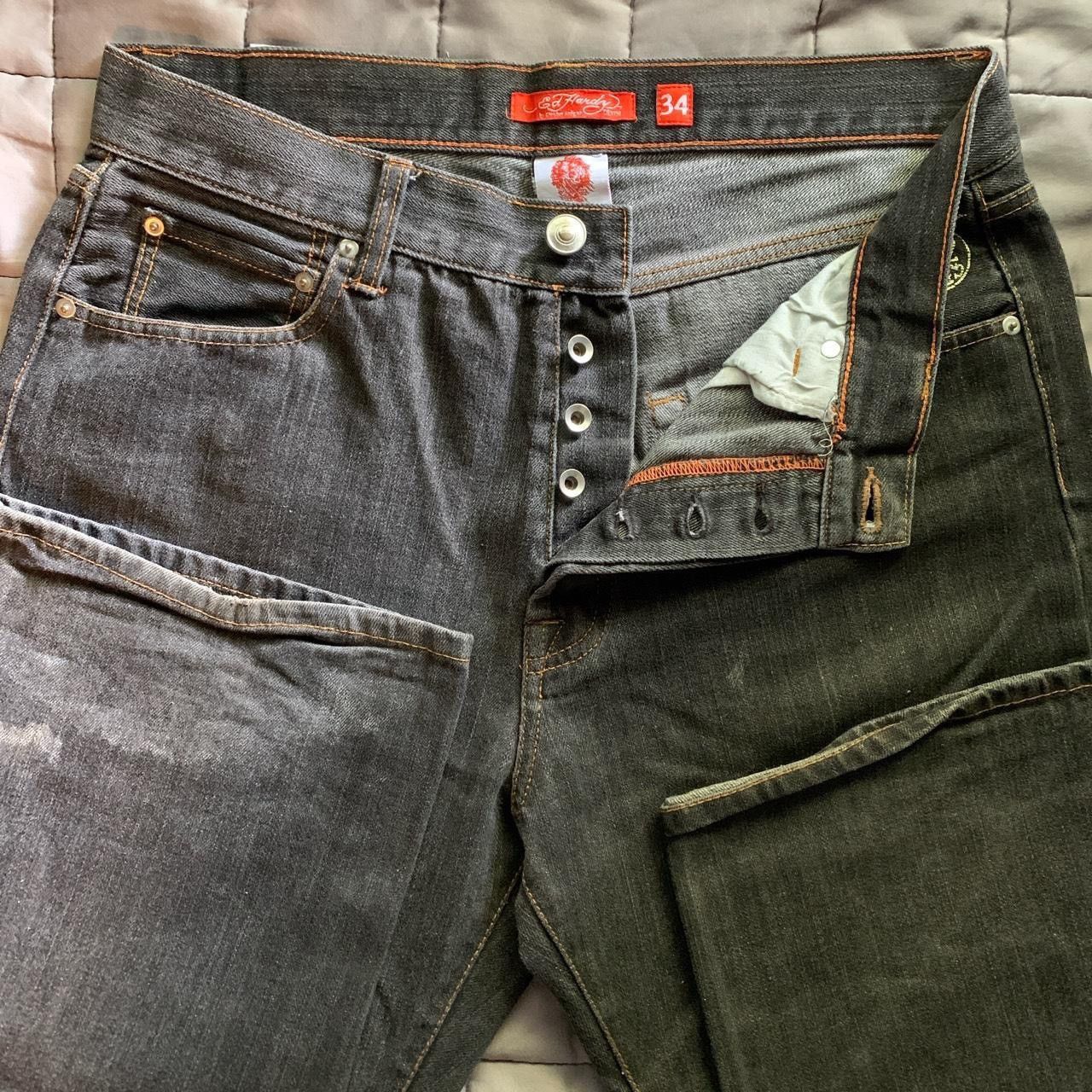 Ed Hardy Ed Hardy Jeans/ Waist 34/Length 34 Size US 34 / EU 50 - 3 Thumbnail