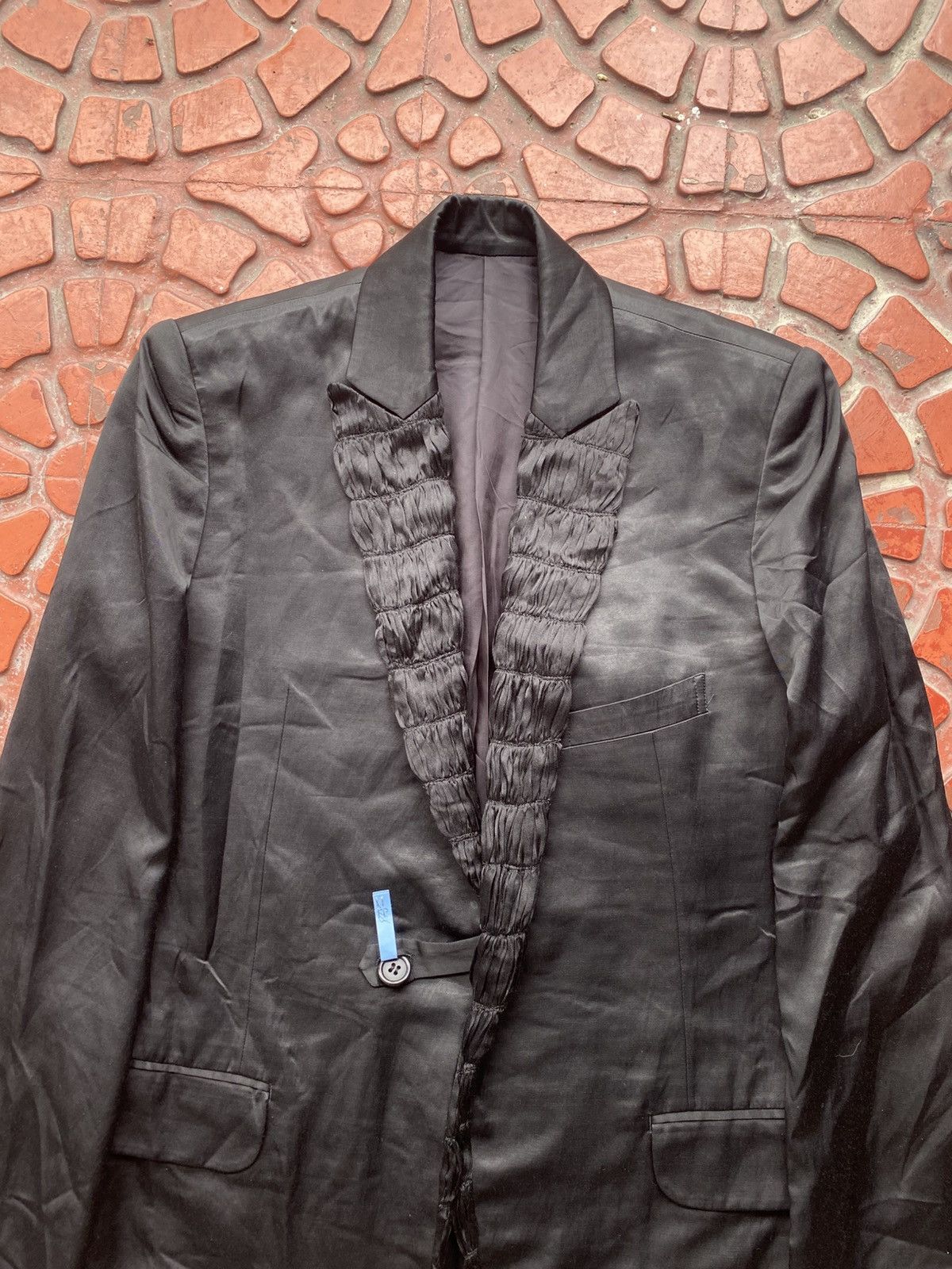 Undercover UNDERCOVERISM FOR REBELS 2010/RUFFLE SINGLE BREASTED BLAZER Size M / US 6-8 / IT 42-44 - 7 Thumbnail