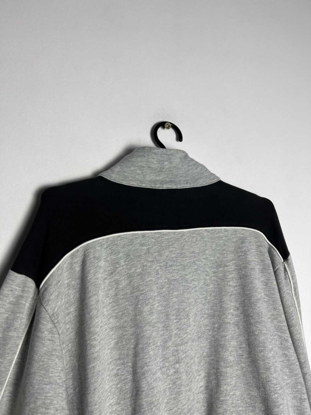 Luxury Zip Sweatshirt Yves Saint Lauren Striped Vintage Y2k