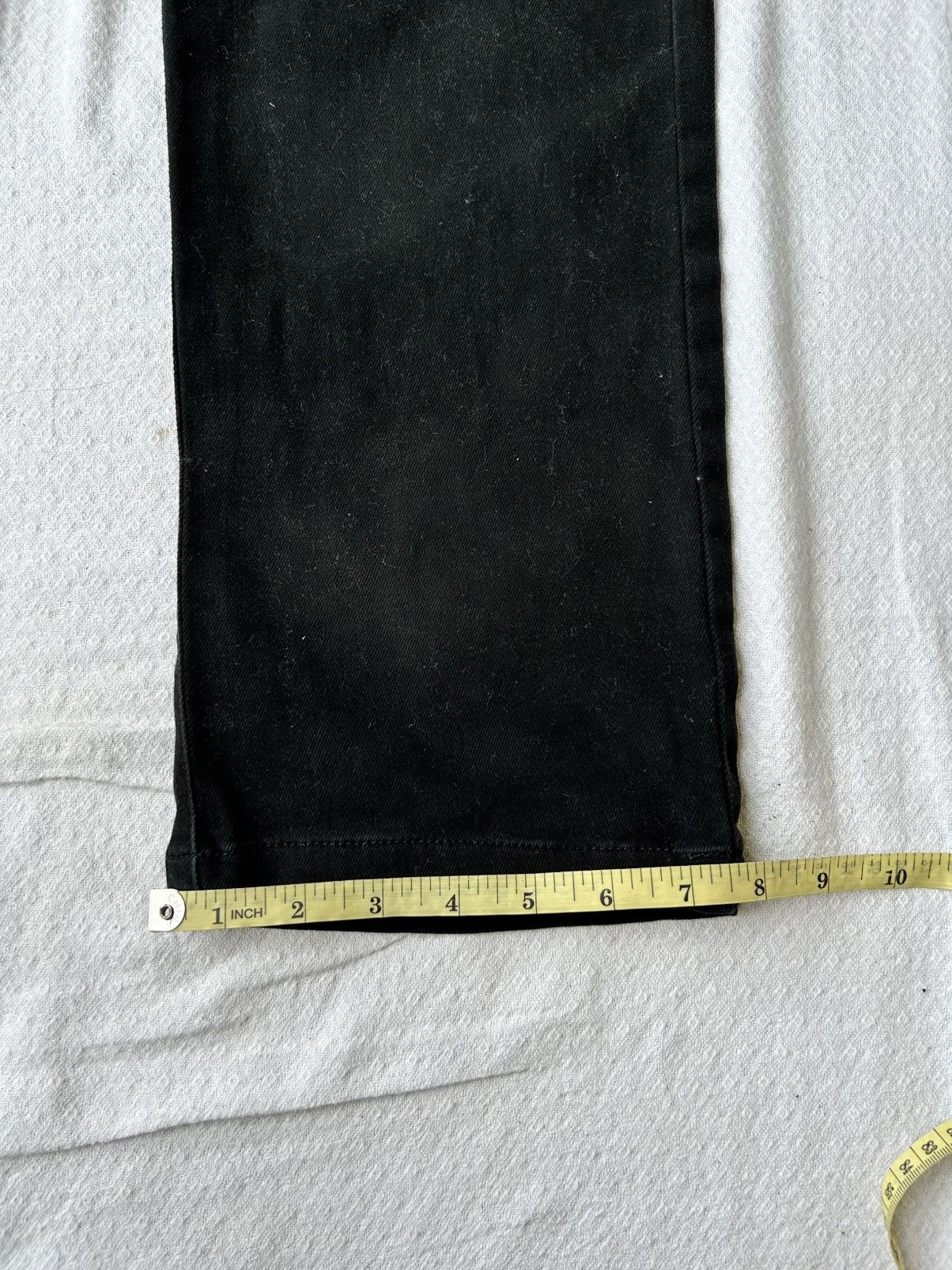 Other Flared jeans multizip thelees black denim Size US 30 / EU 46 - 13 Thumbnail