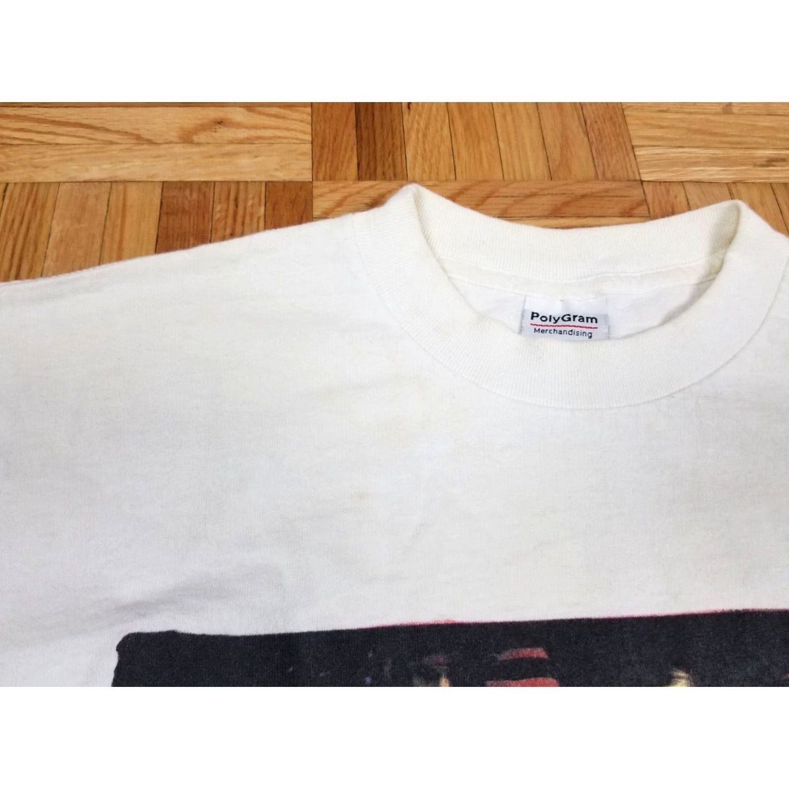 Vintage VINTAGE Hanson Rock Band Tour Polygram T-Shirt SZ Large Shirt Mens White 1997 Retro USA Band Rock Concert 1997 Mens T-Shirt Size US L / EU 52-54 / 3 - 7 Thumbnail
