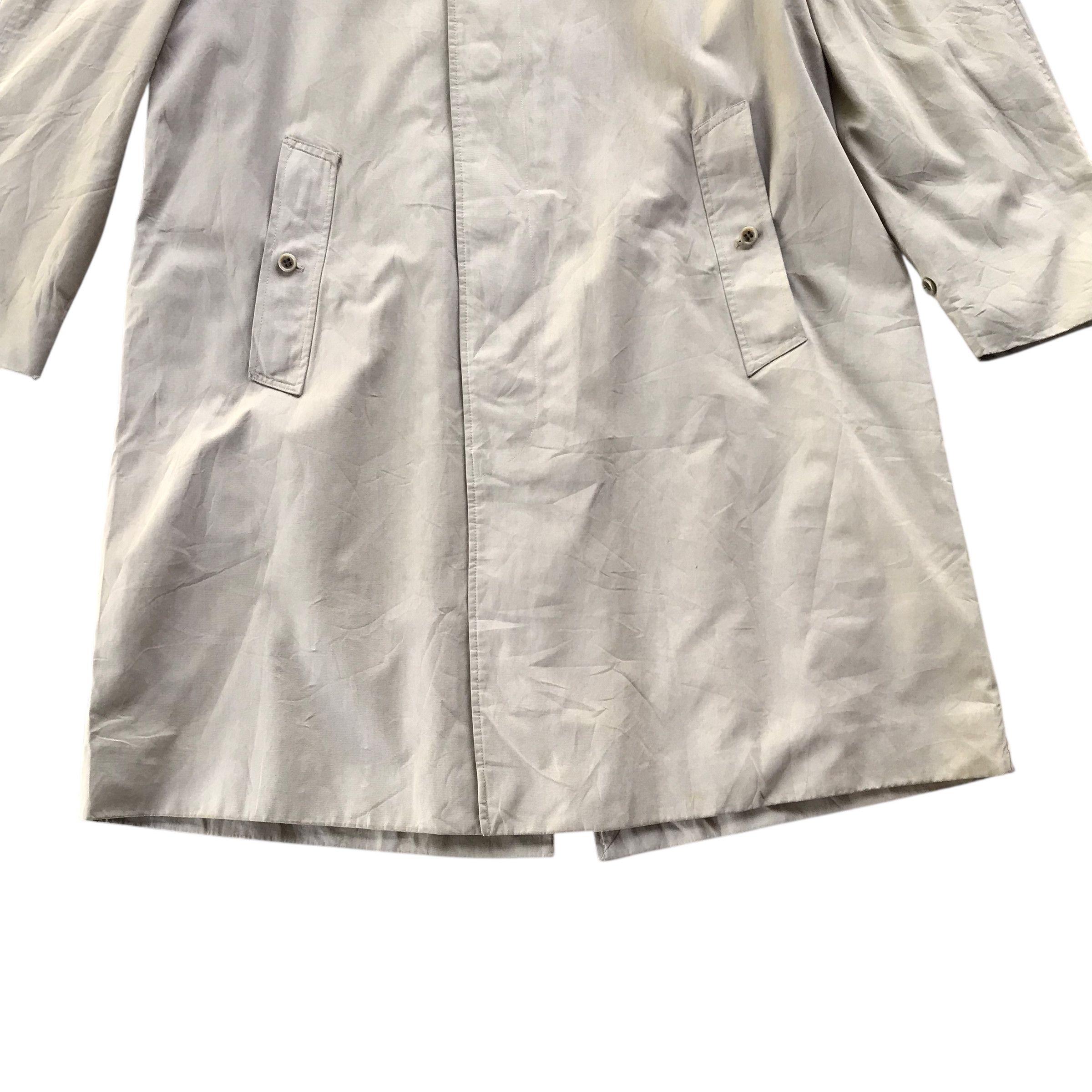 Burberry Vintage 80s Burberry Nova Check Trench Coat Made In England Size US M / EU 48-50 / 2 - 9 Thumbnail
